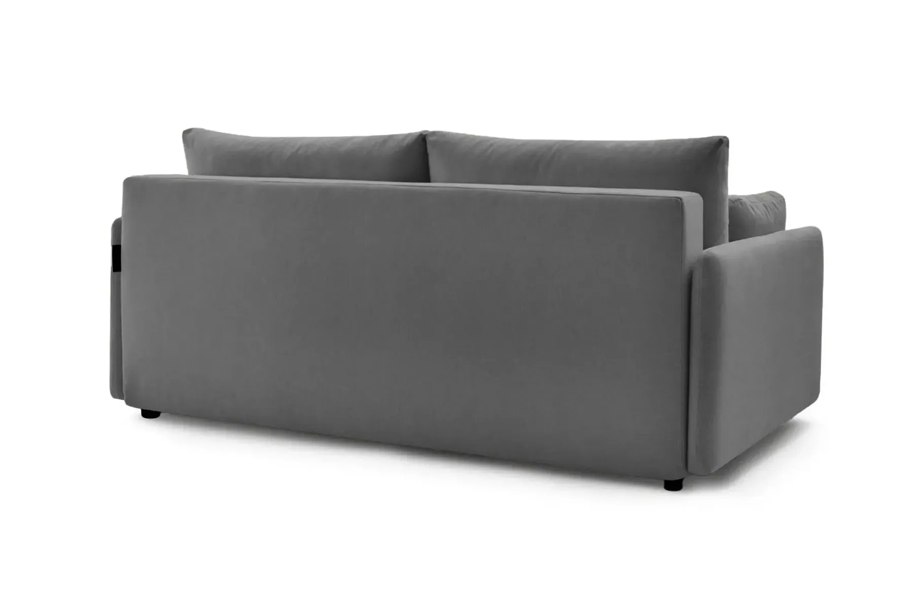 Axelle - Canapé Droit Convertible Tissu Lisse 2 Places - Image 53
