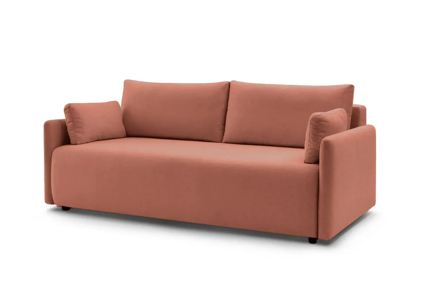 Axelle - Canapé Droit Convertible Tissu Lisse 2 Places - Image 73