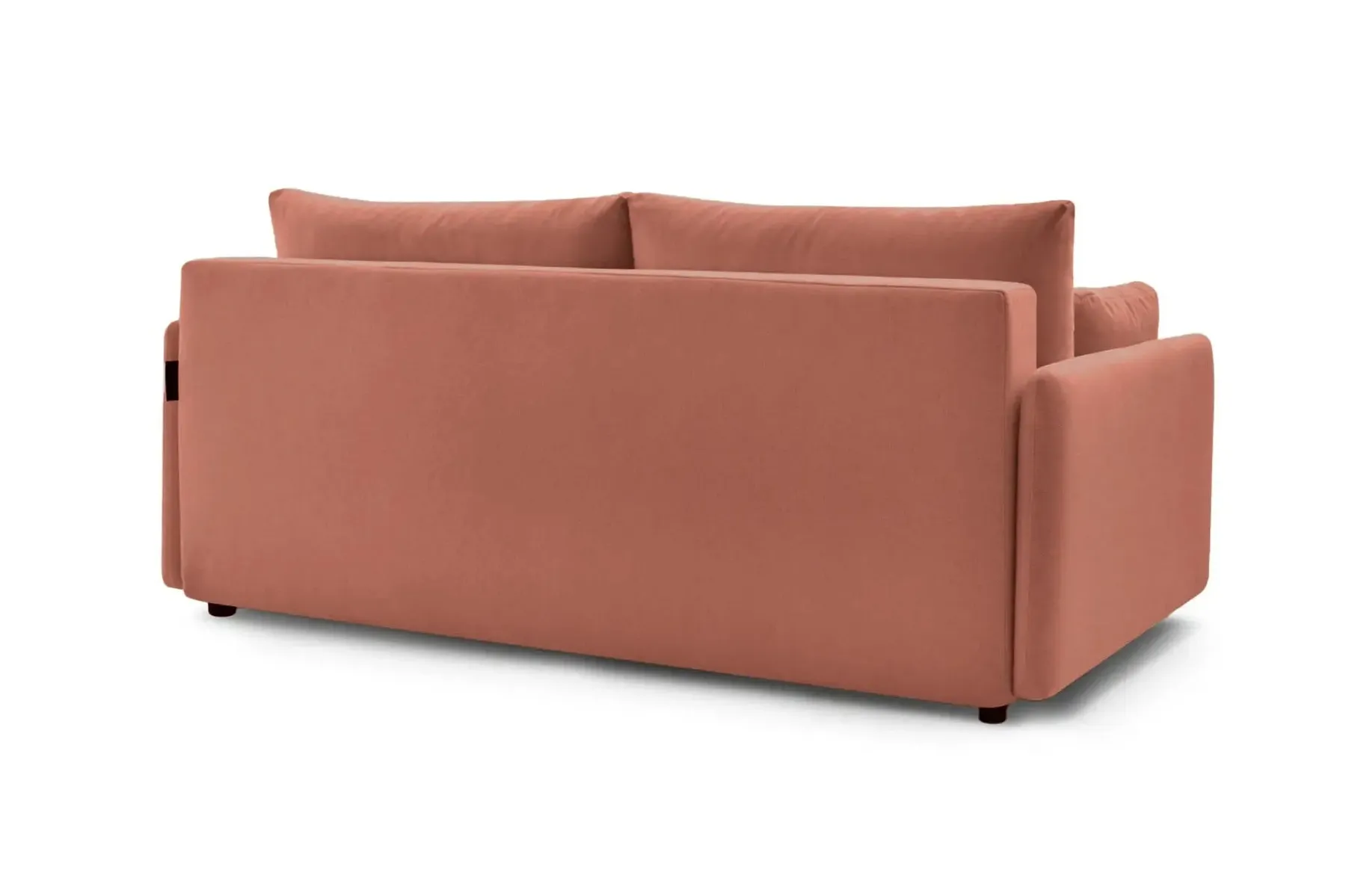 Axelle - Canapé Droit Convertible Tissu Lisse 2 Places - Image 75