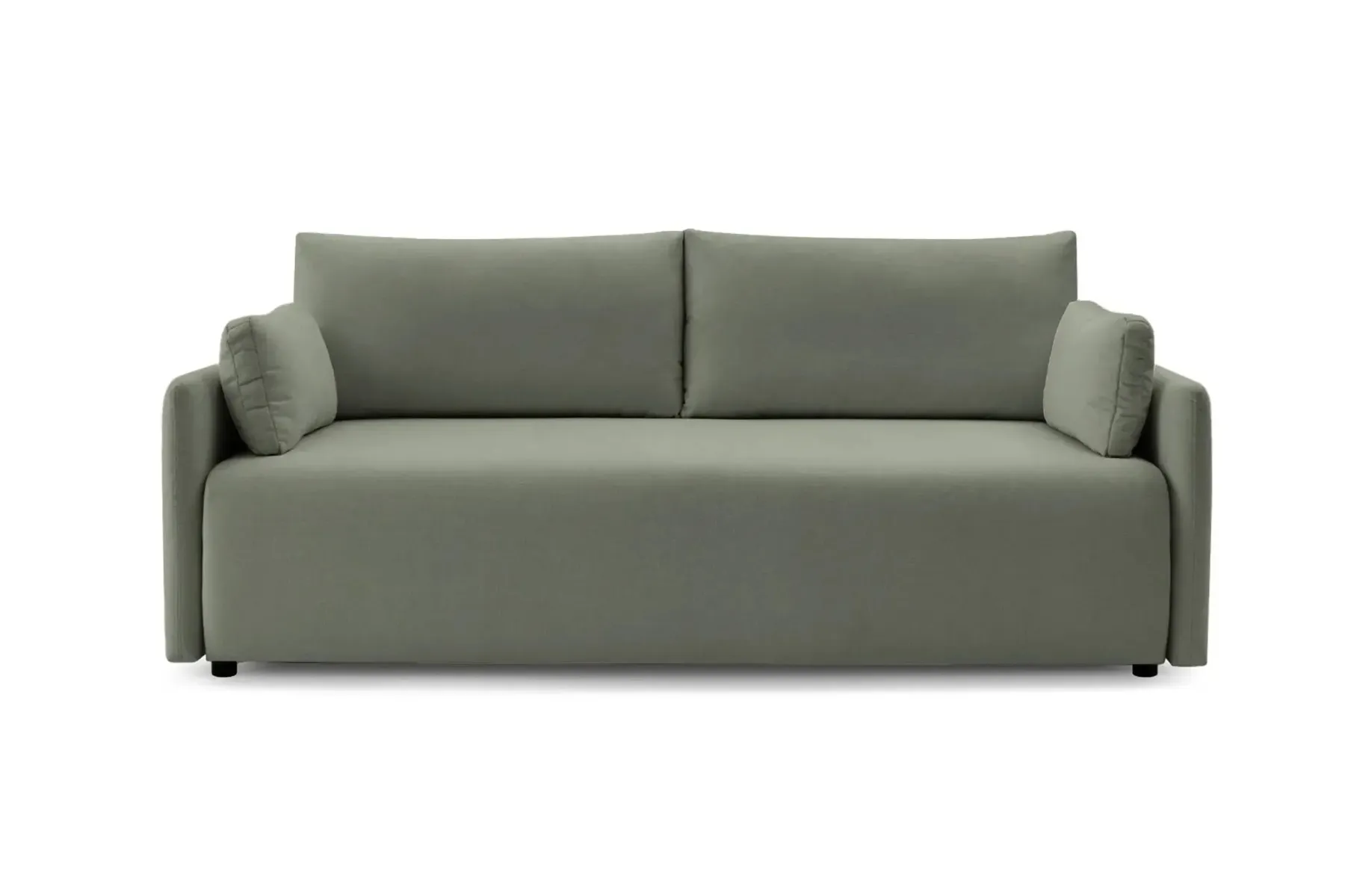 Axelle - Canapé Droit Convertible Tissu Lisse 2 Places - Image 8