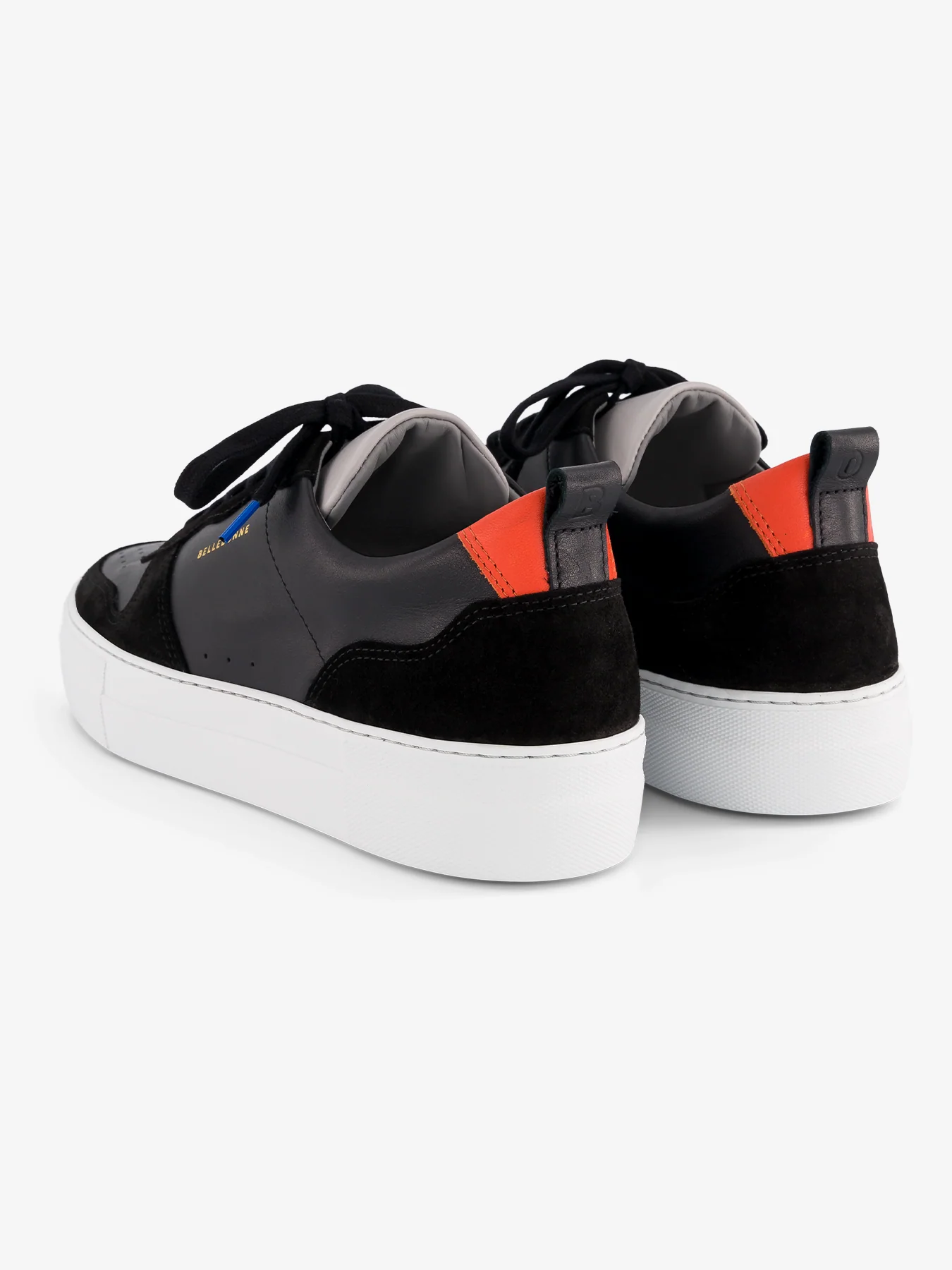 Baskets B0 Playground - Black Et Orange - Mixte - Image 7