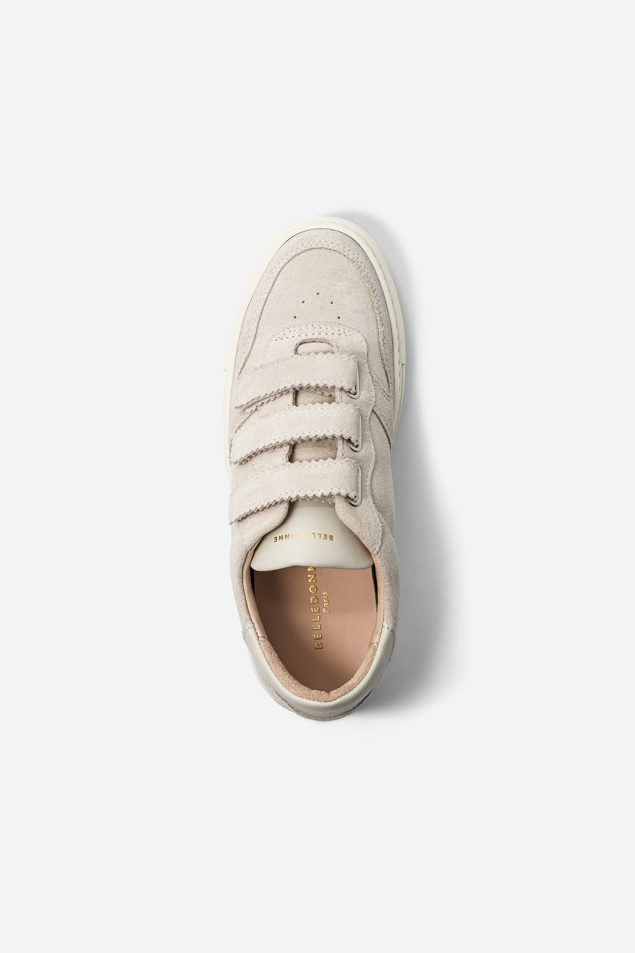 B0 Velcro - Suede Off White - Image 2