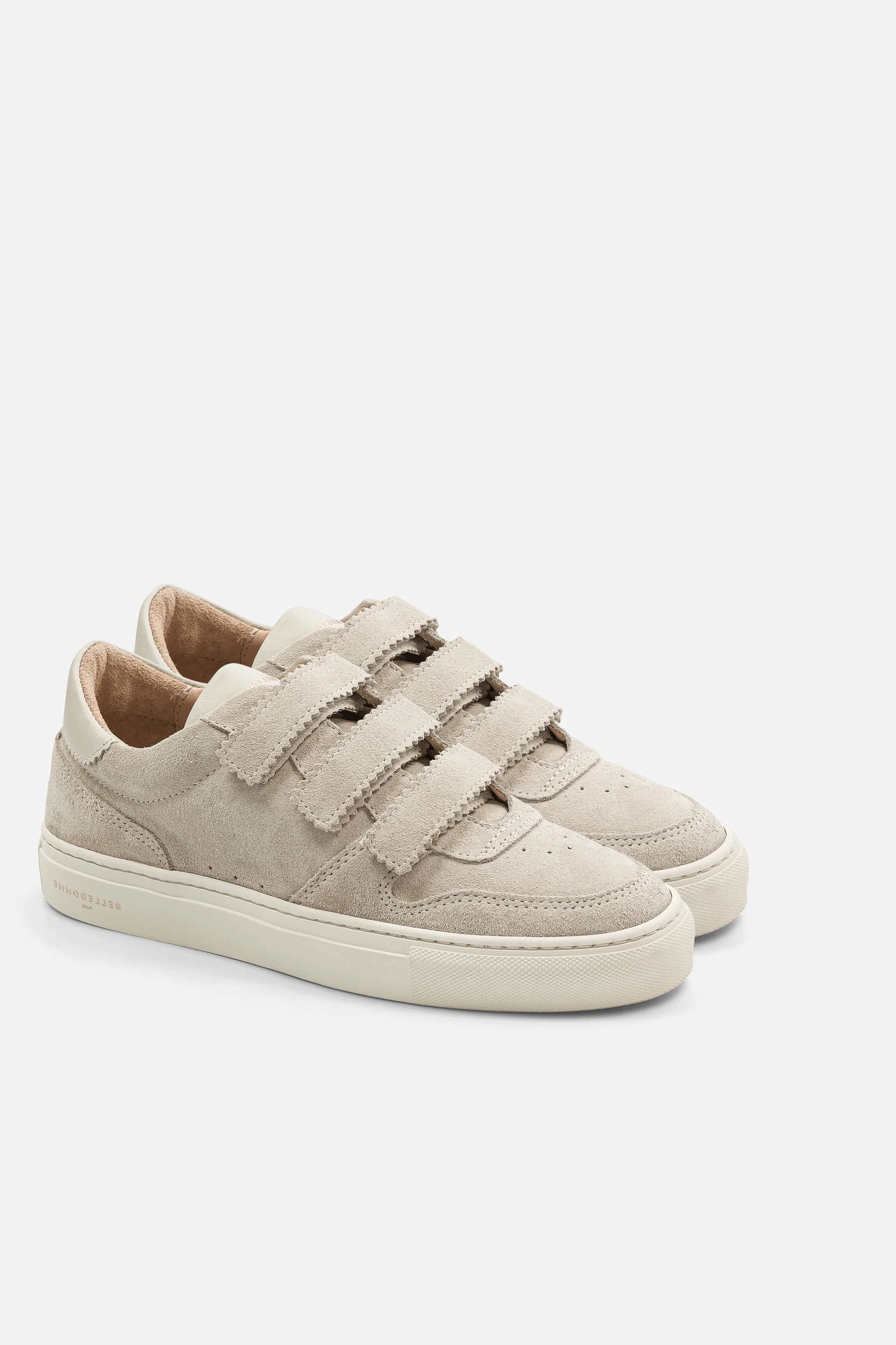 B0 Velcro - Suede Off White - Image 4