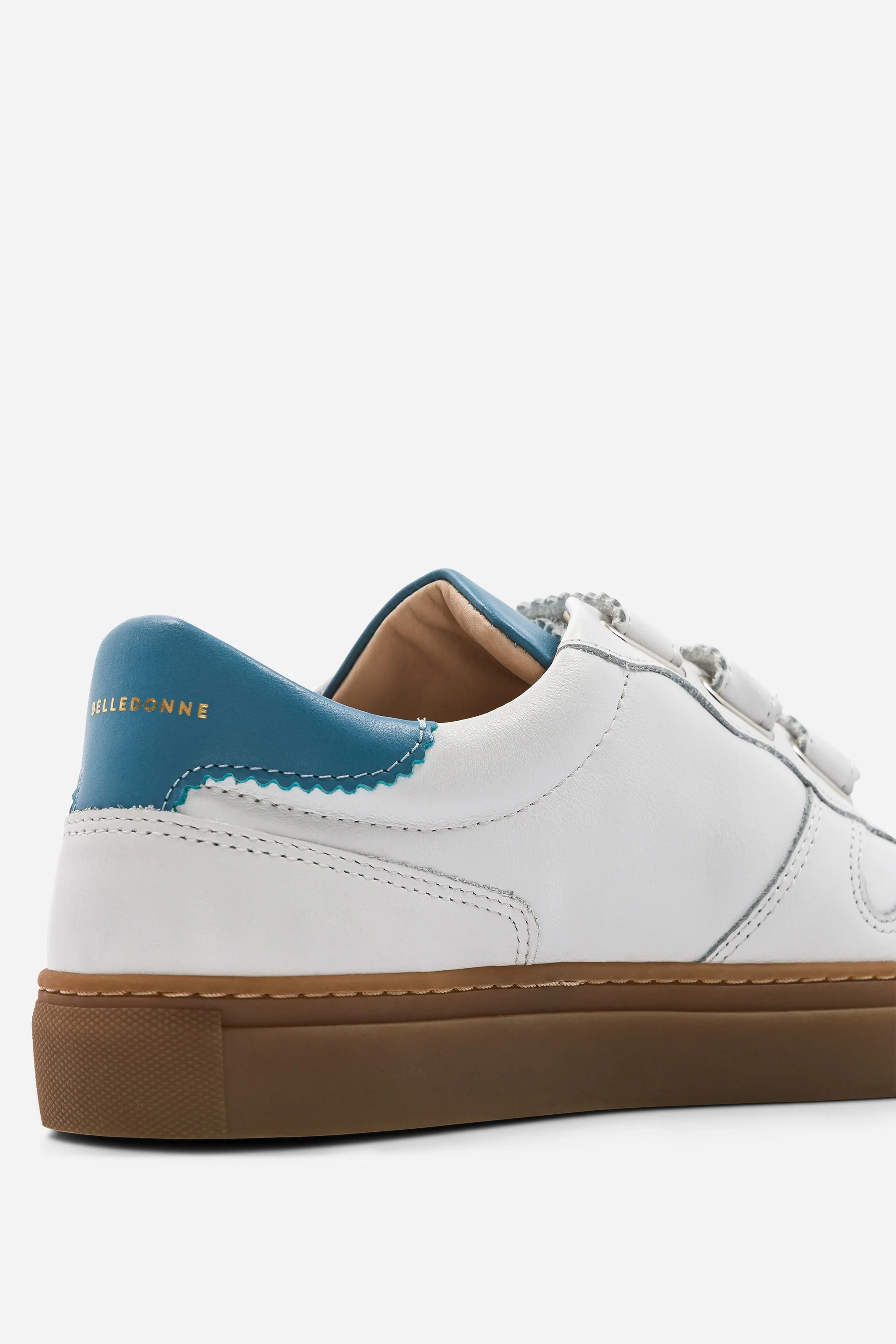 B0 Velcro - White / Blue - Image 3