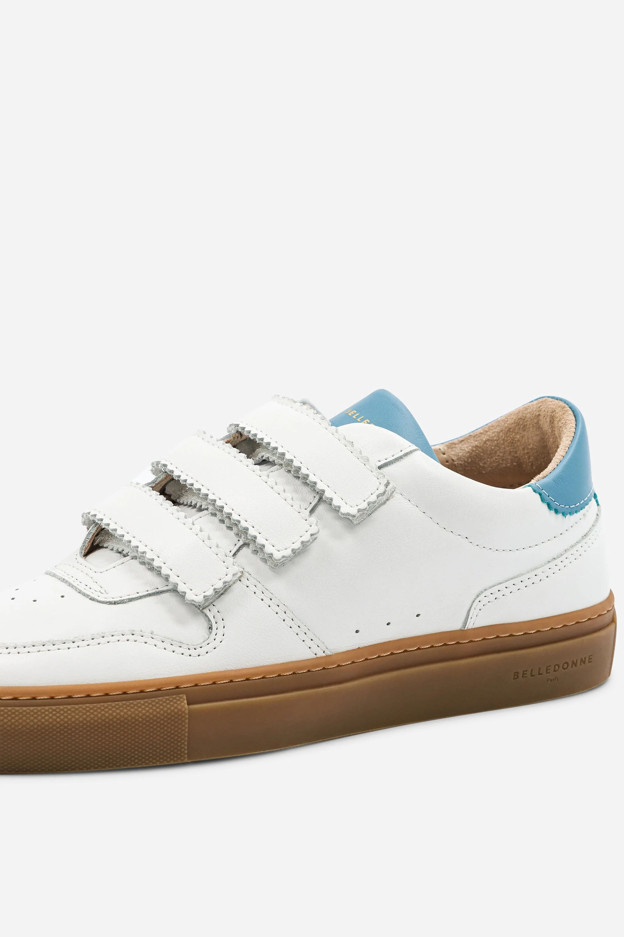 B0 Velcro - White / Blue - Image 4