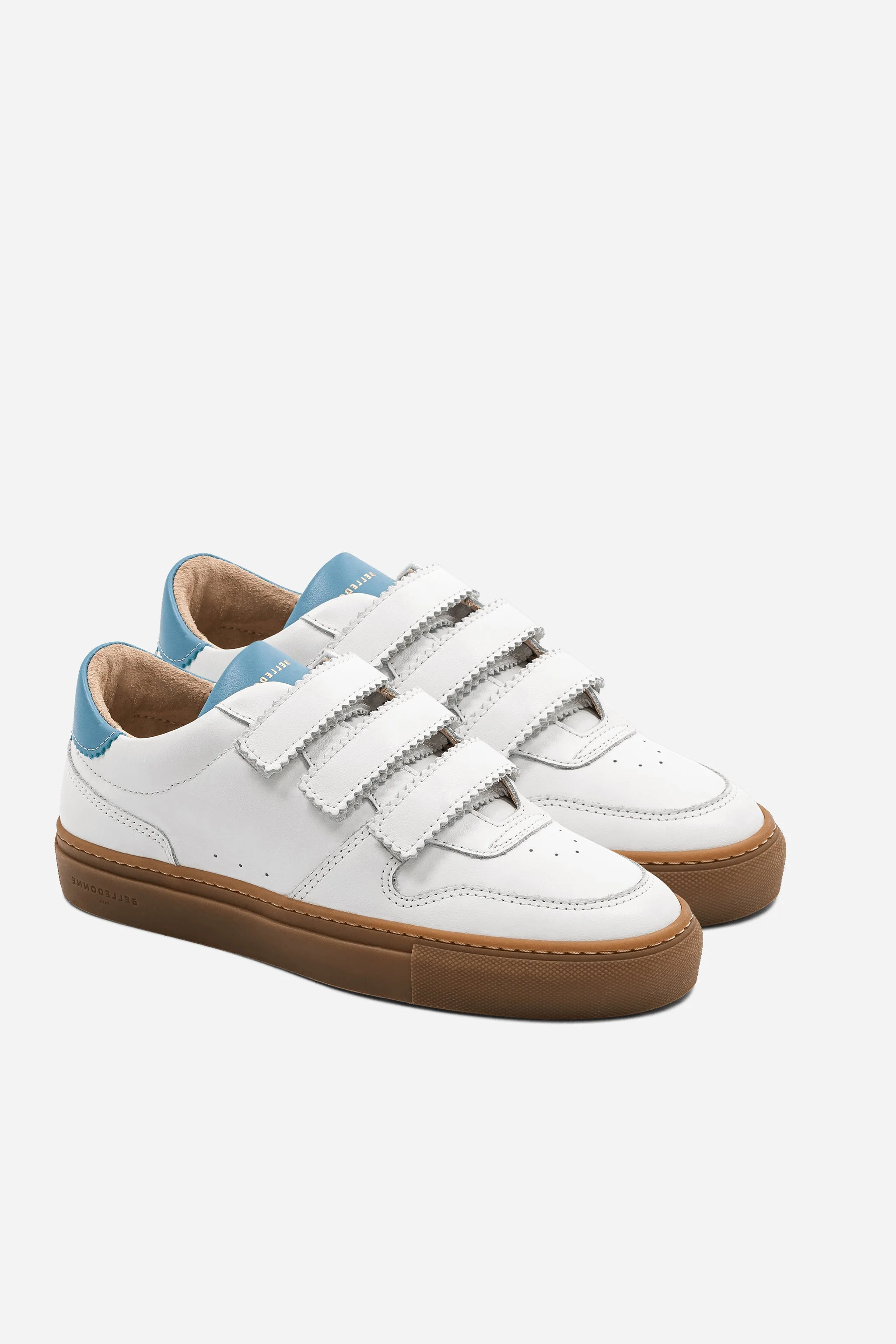 B0 Velcro - White / Blue - Image 5