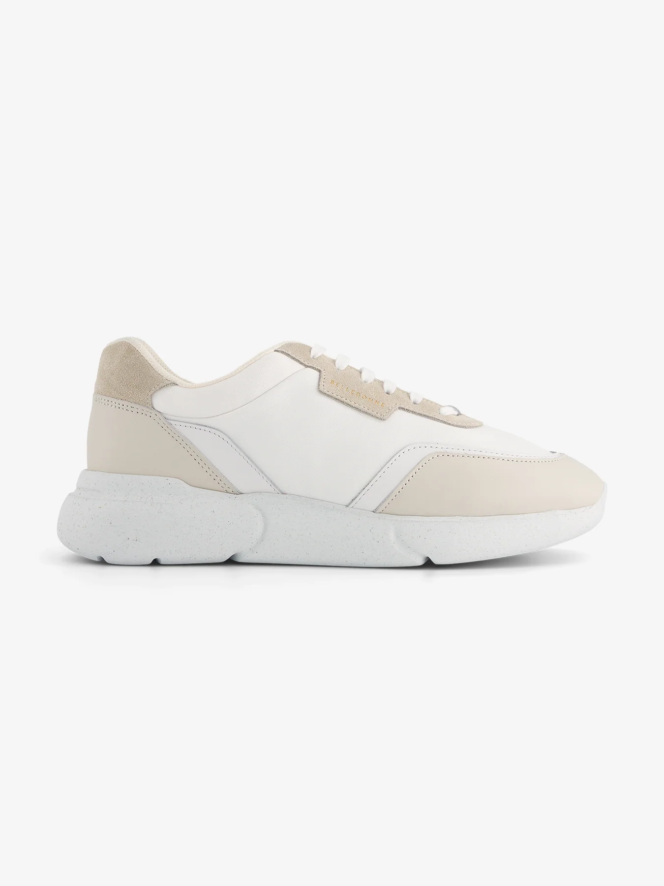 Baskets - B4 Essentielles - Blanc - Beige - Image 3