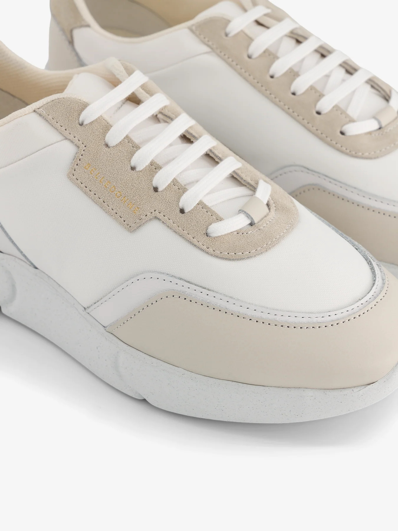 Baskets - B4 Essentielles - Blanc - Beige - Image 6