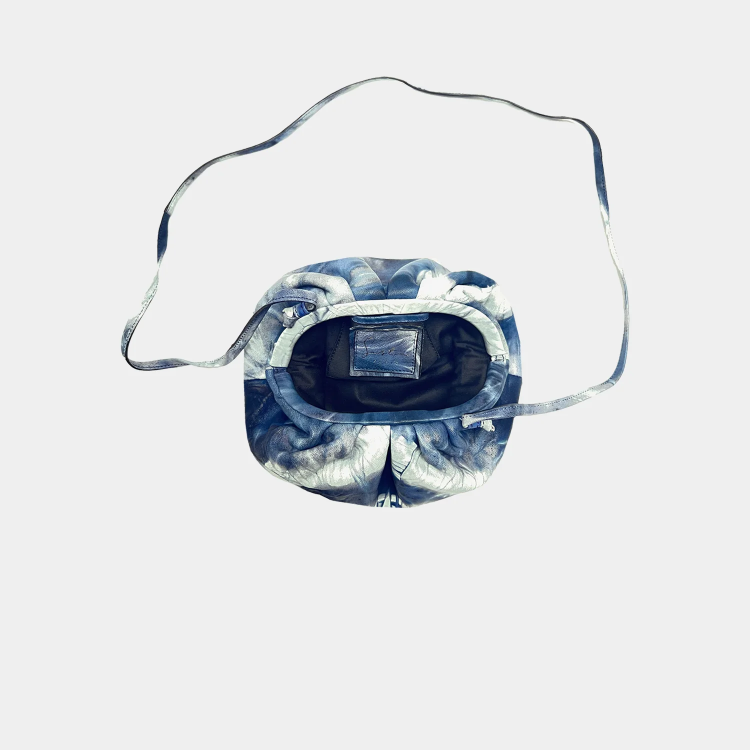 Pochette Cuir - Baby Uniq Tie & Dye Blue - Image 2