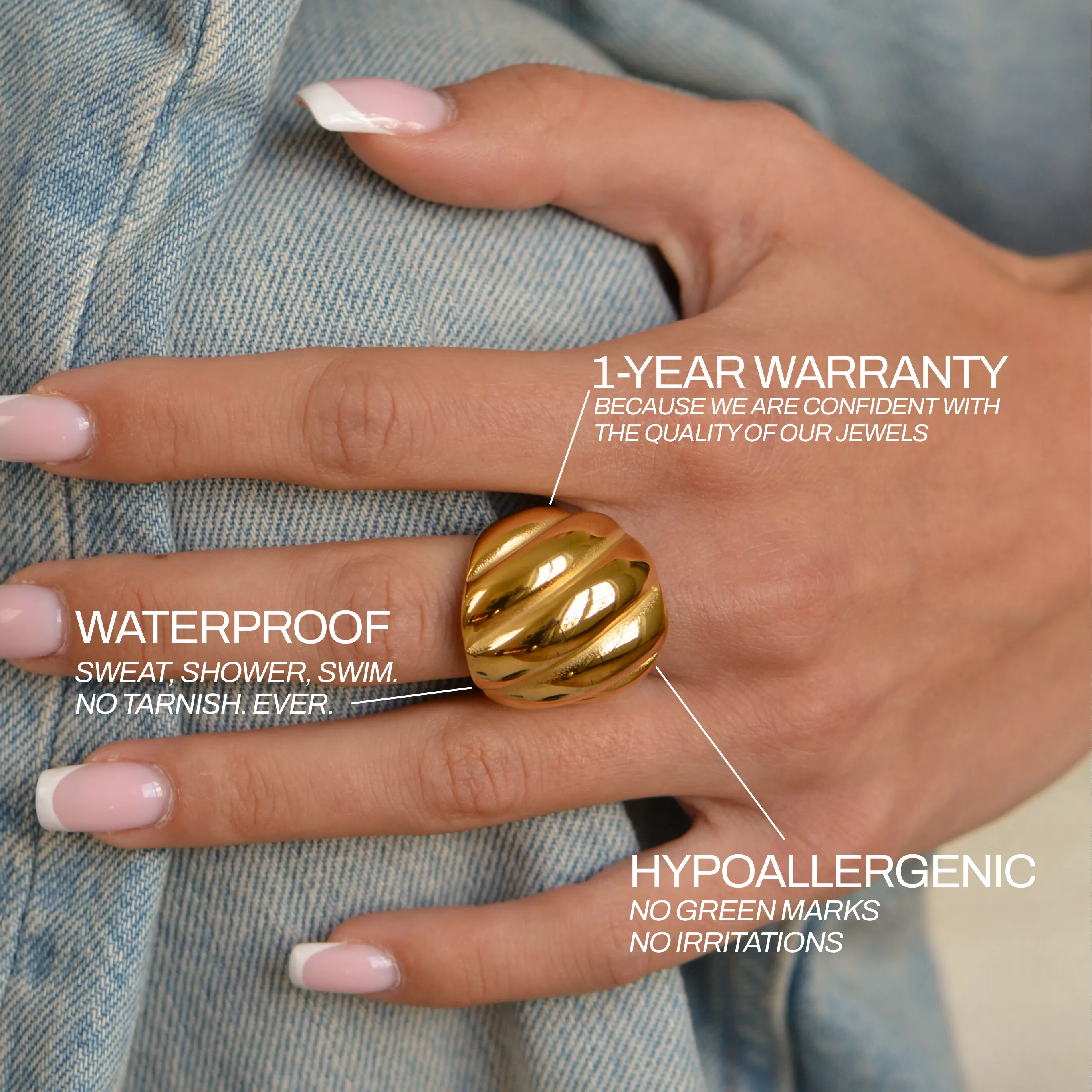 Bague Croissant - Image 5
