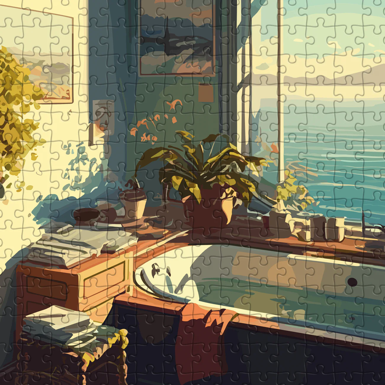 Puzzle 1000 Pièces - Bain Voyons - Image 3
