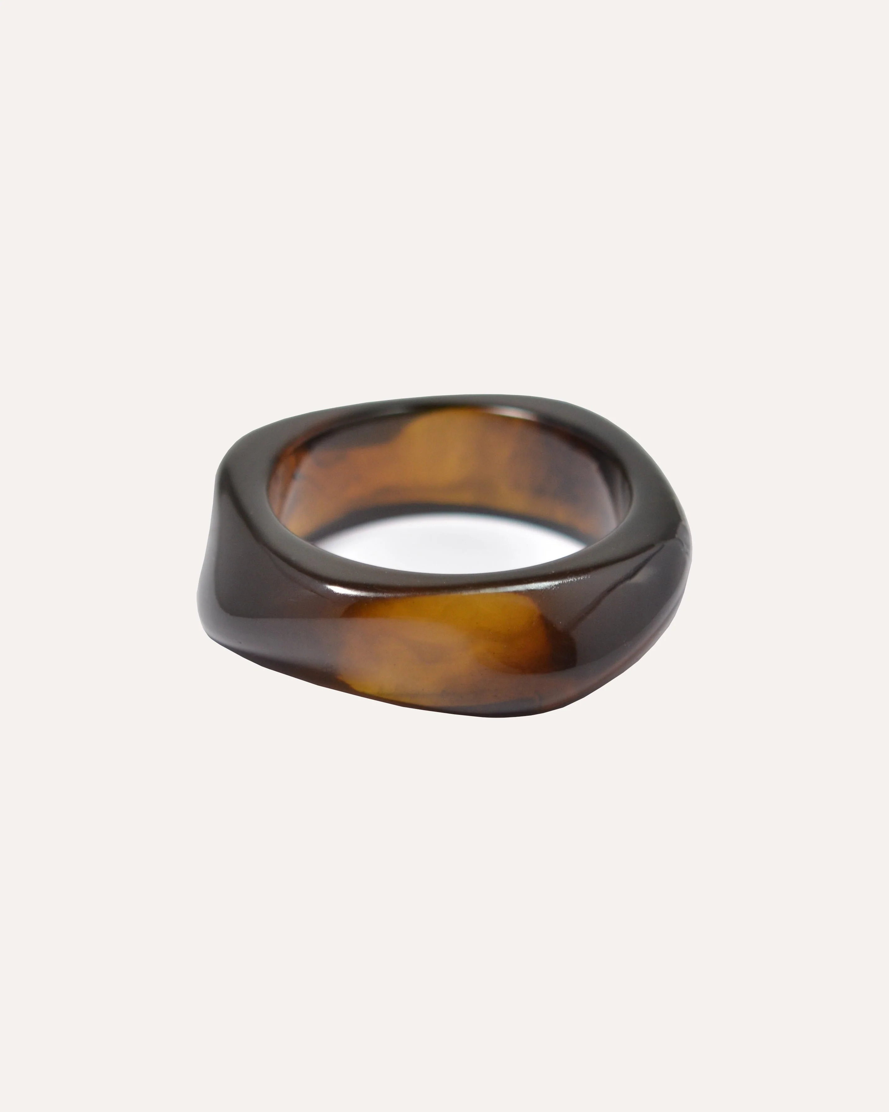 Bracelet Bangle Mocha Asymétrique - Image 2
