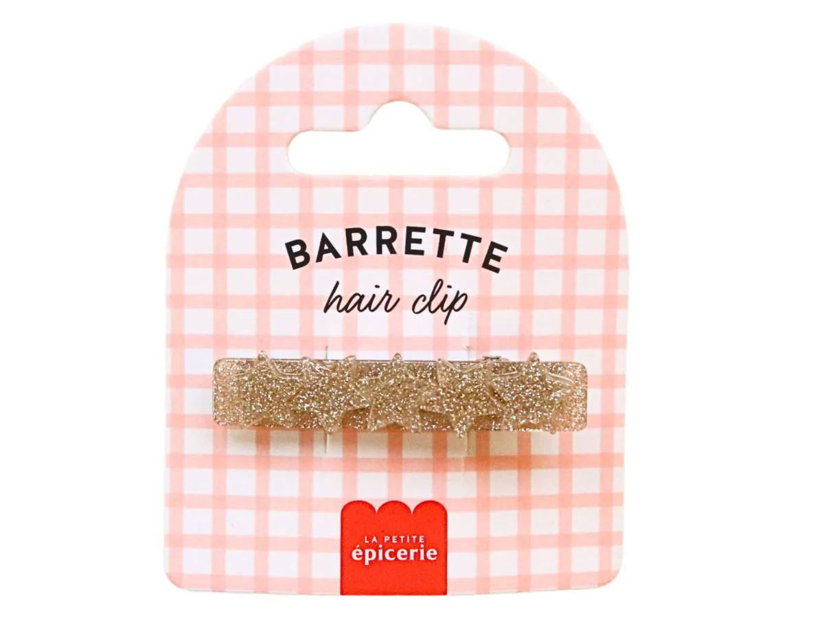 Barrette Cheveux - Etoile Champagne - Image 2