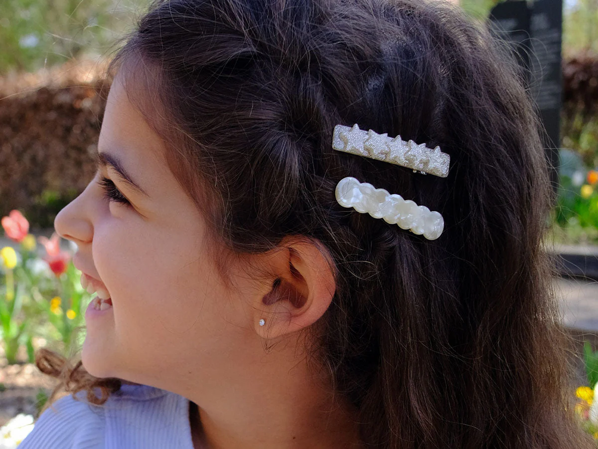 Barrette Cheveux - Etoile Champagne - Image 4