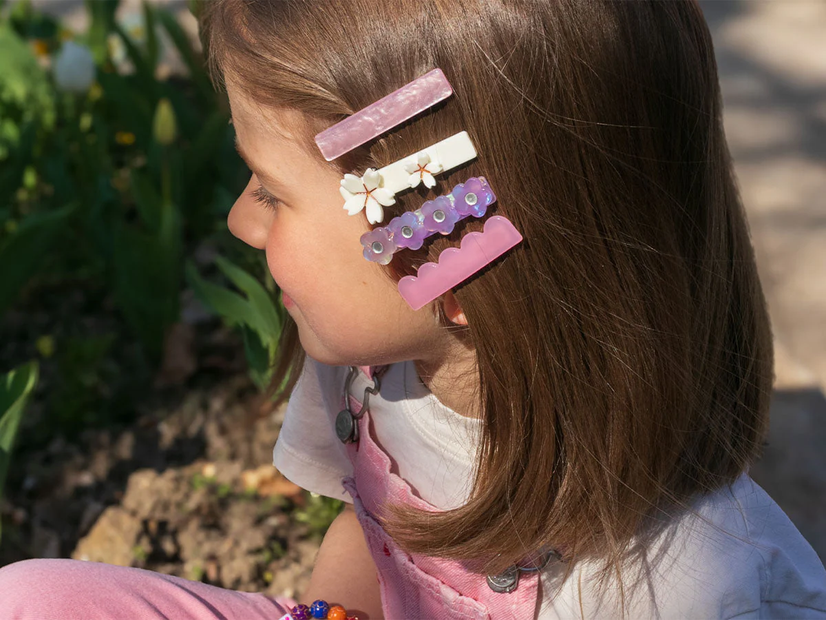 Barrette Cheveux - Feston Pivoine - Image 5