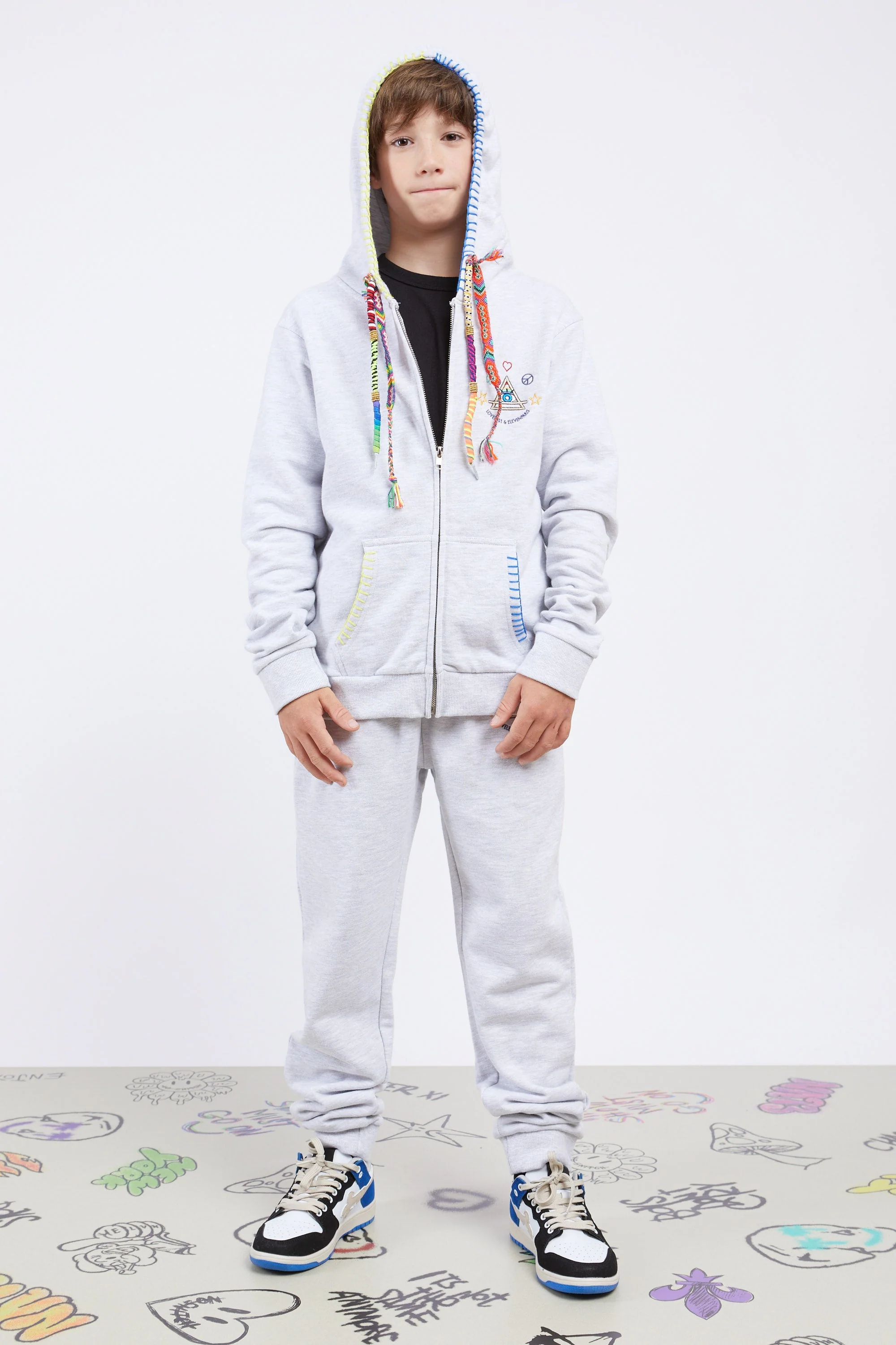 Sweat Belfort - Light Grey Melanged - Image 4
