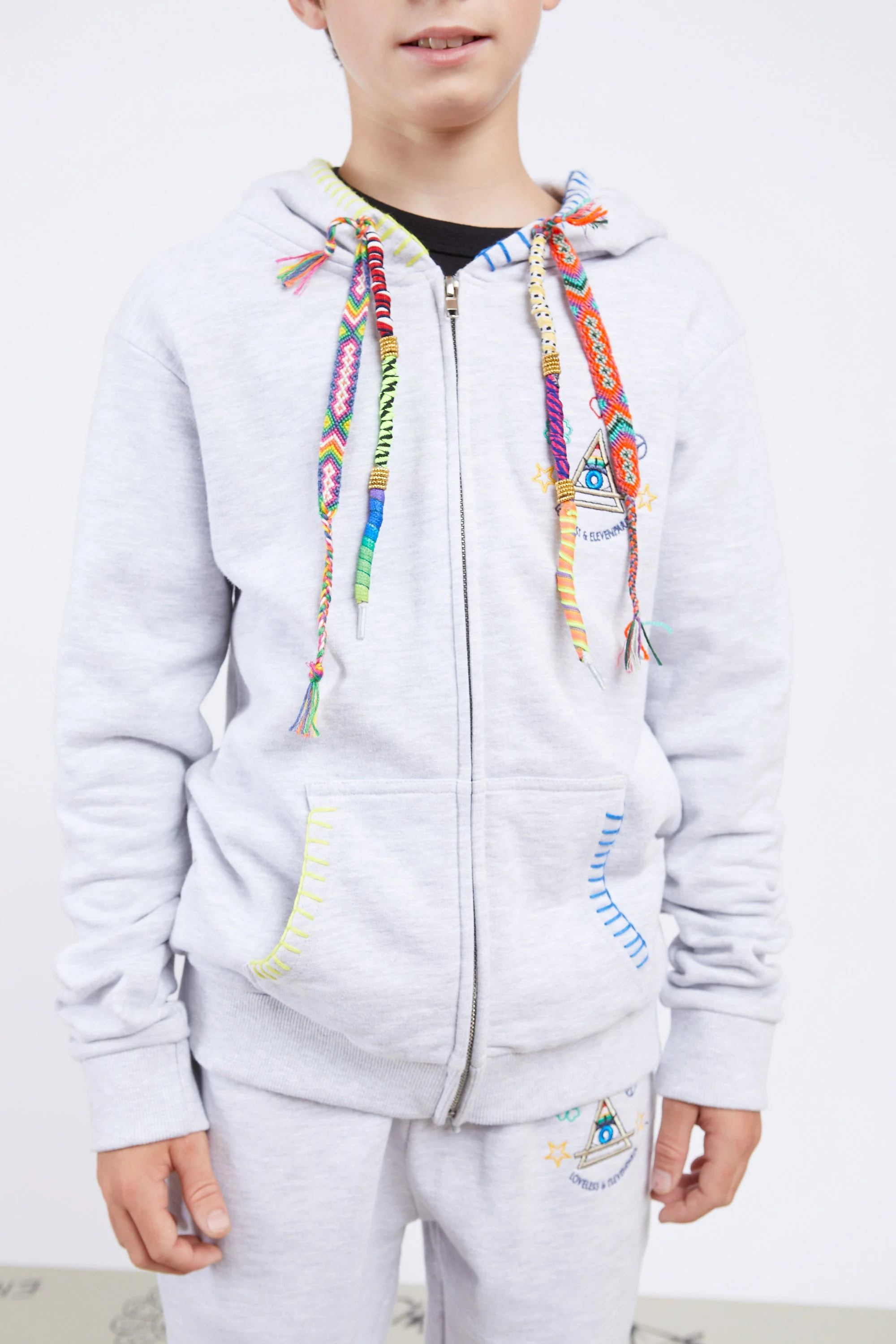 Sweat Belfort - Light Grey Melanged - Image 5