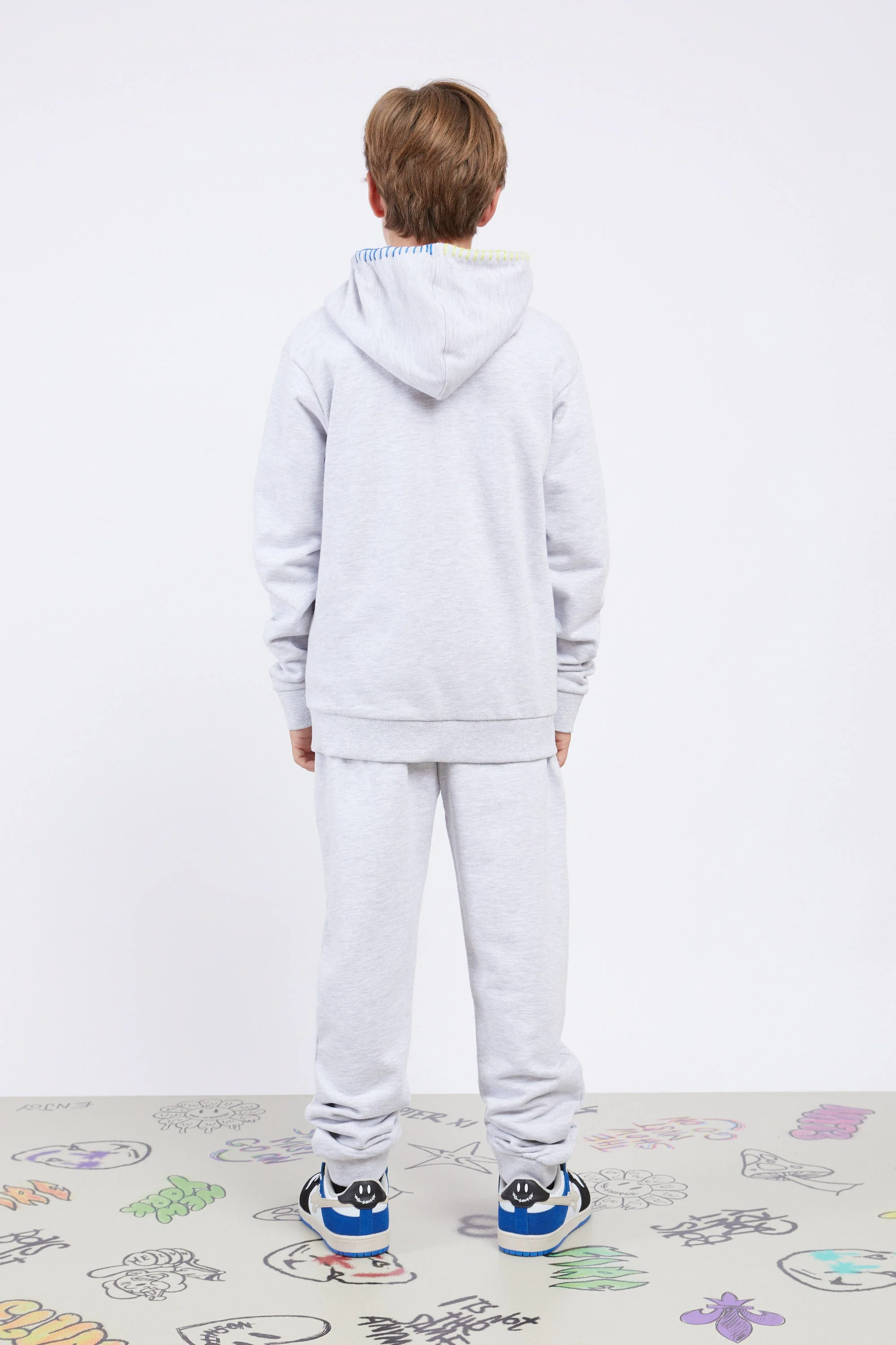 Sweat Belfort - Light Grey Melanged - Image 8