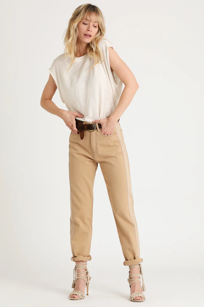 Jean Droit Beige - Image 3