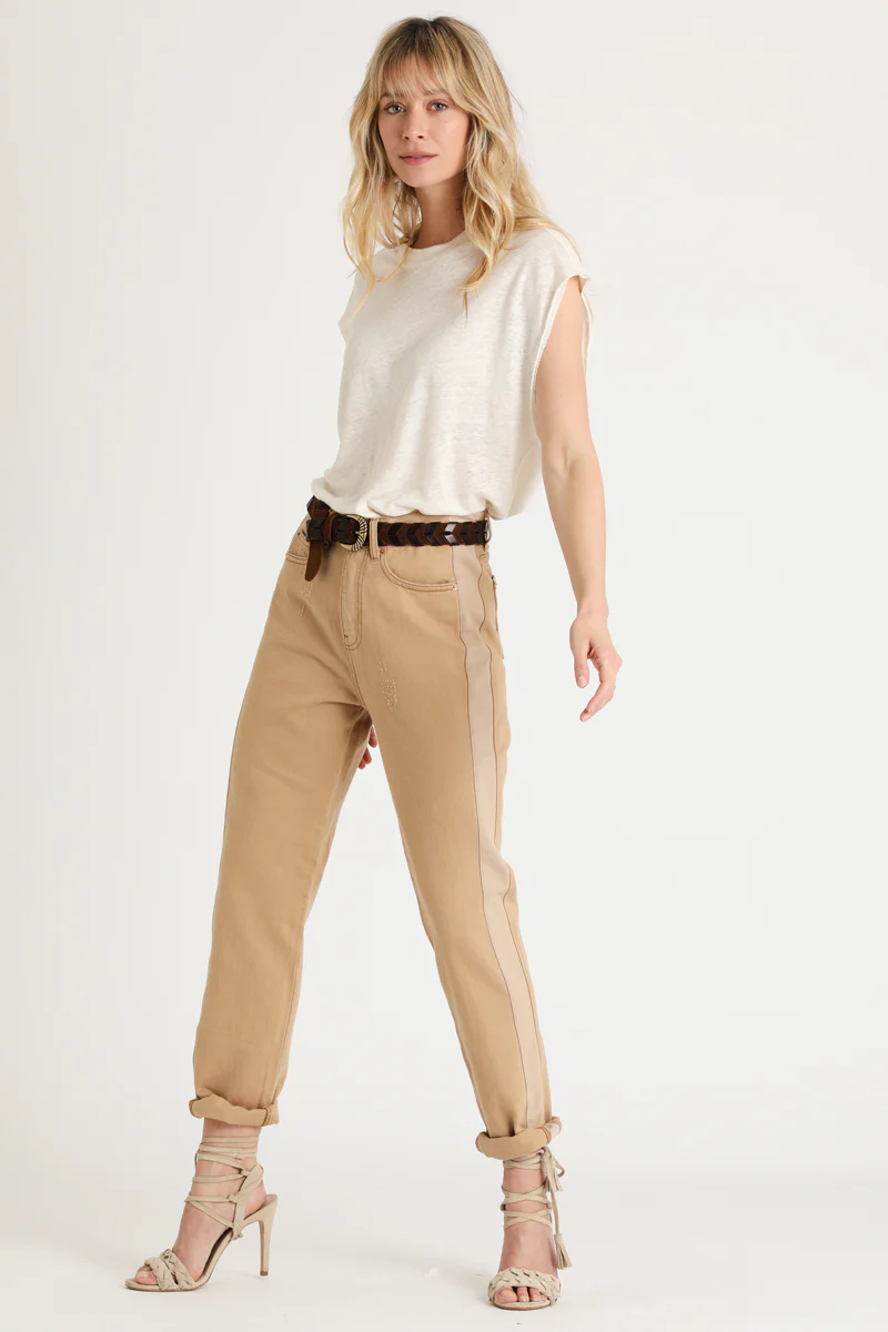 Jean Droit Beige - Image 4