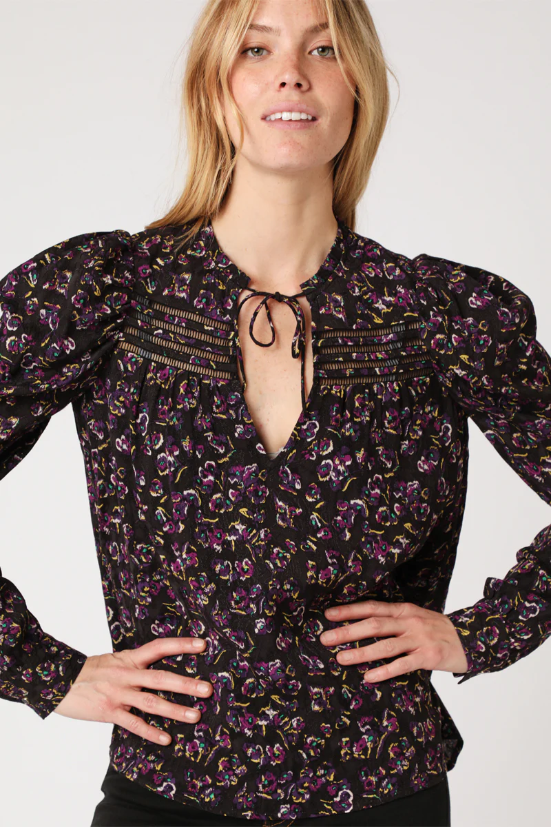 Blouse Imprimé Manches Bouffantes - Bilbao - Image 3
