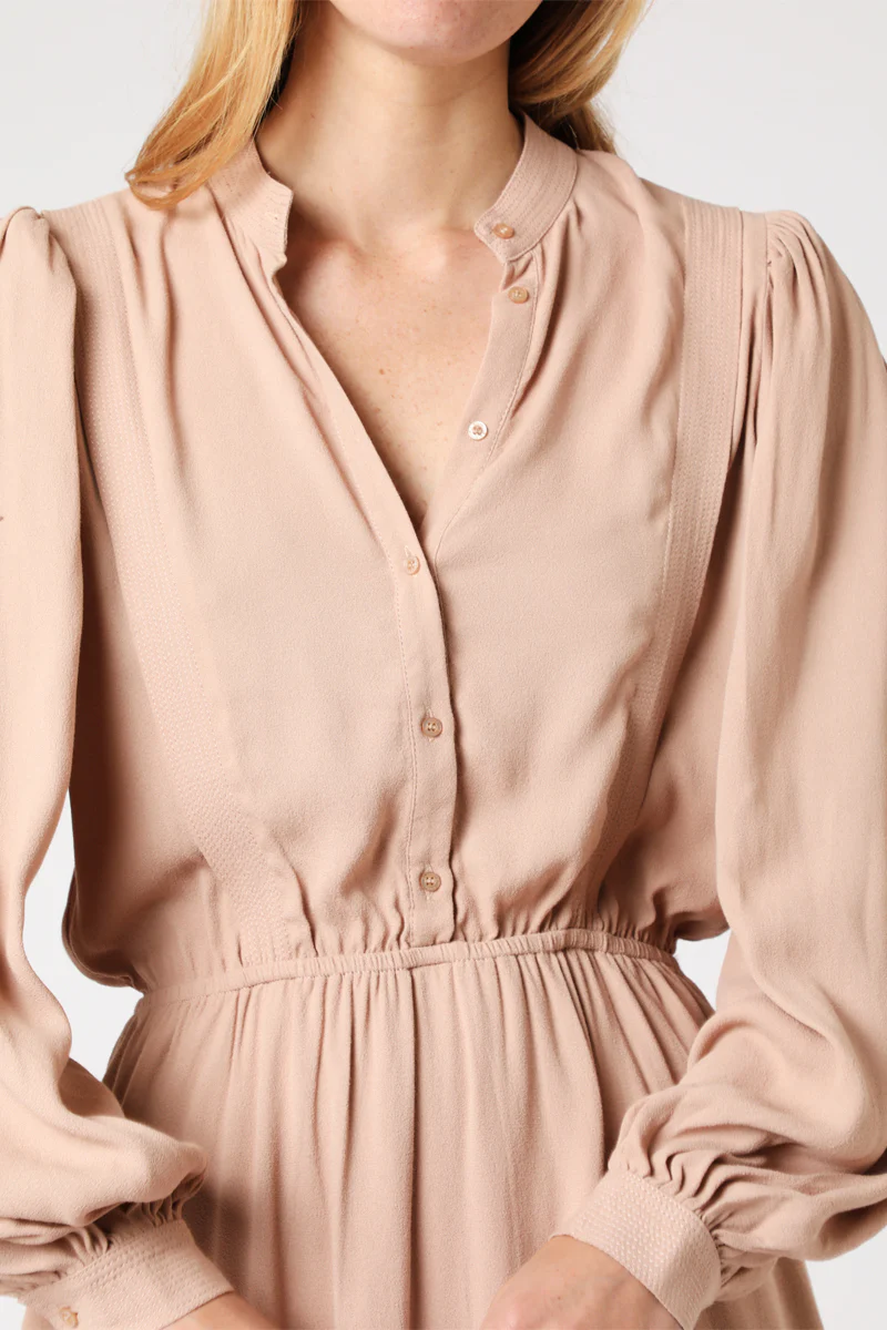 Robe Chemise - Nude - Image 3