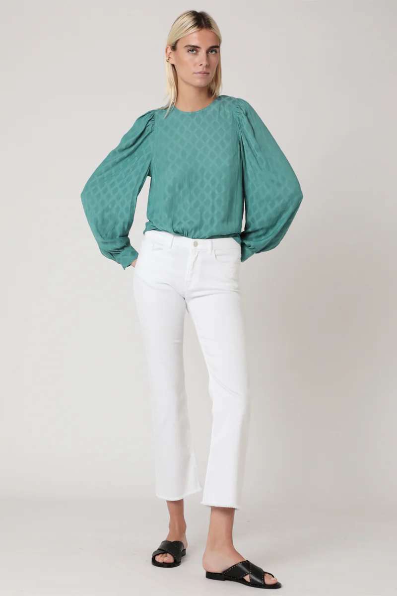 Blouse - Bleu - Image 3