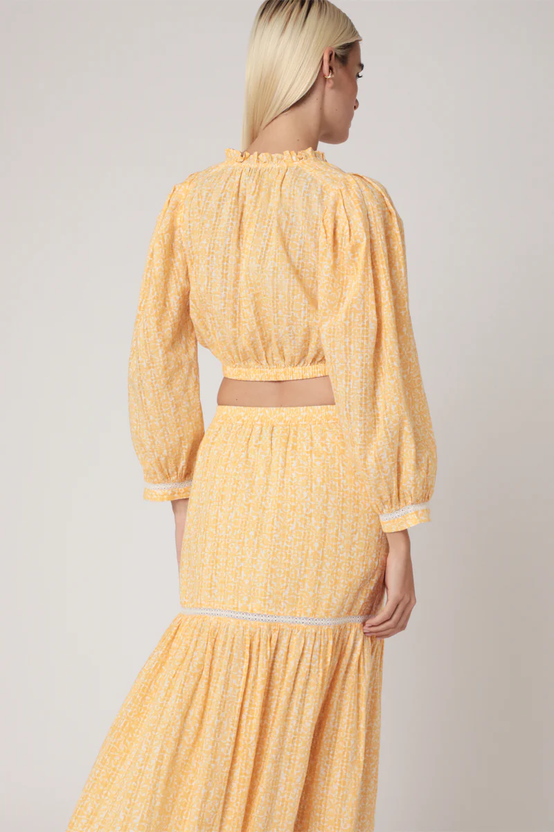 Chemise Courte Imprimé Manc Ballon - Sunshine - Image 2