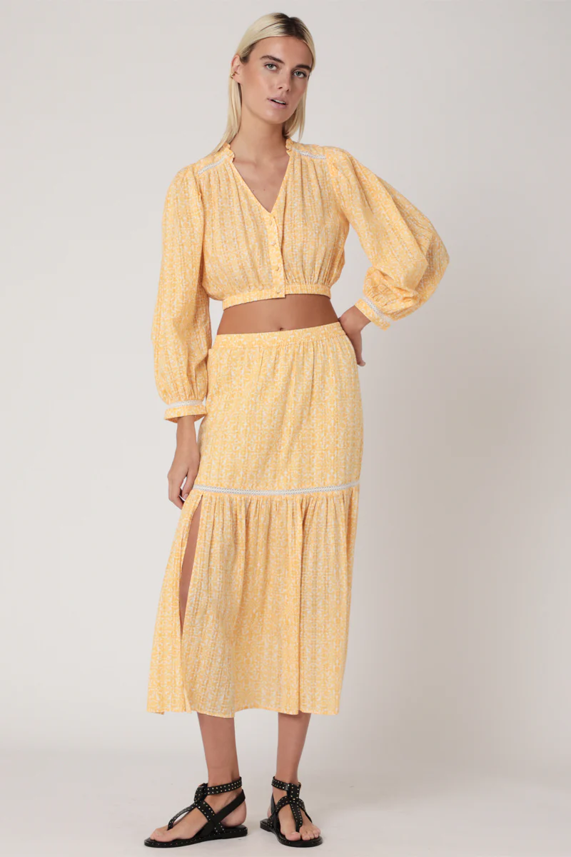 Chemise Courte Imprimé Manc Ballon - Sunshine - Image 4