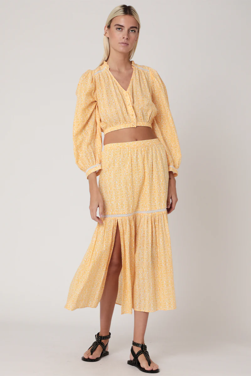 Chemise Courte Imprimé Manc Ballon - Sunshine - Image 5