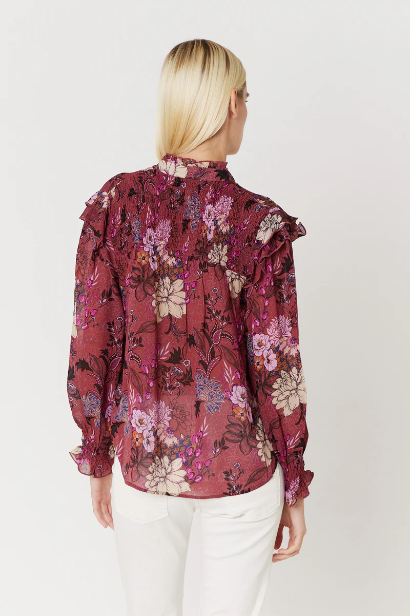 Chemise Imprimé Smocks - El-Dabi - Image 2