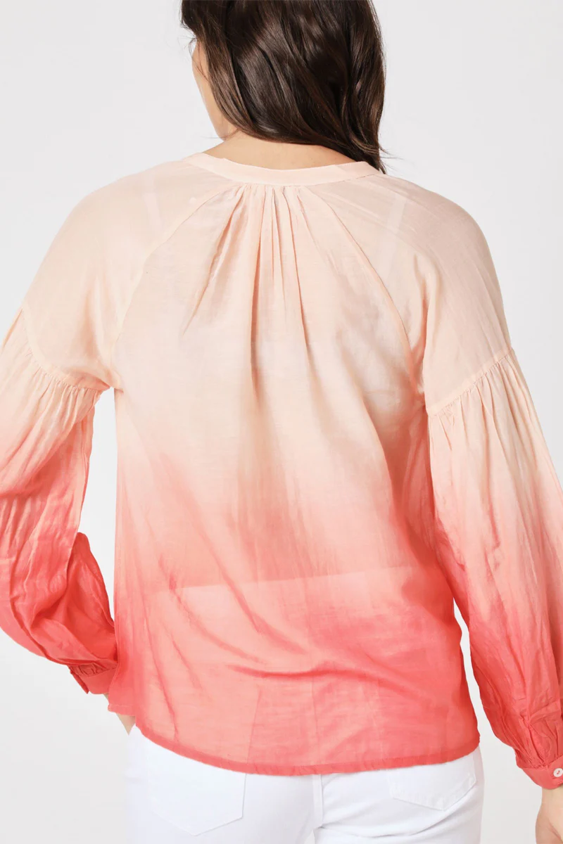 Chemise Oversize Tie & Dye - Brick - Image 2
