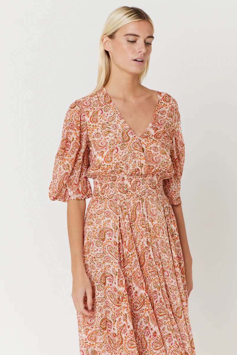 Robe Longue - Orange - Image 3