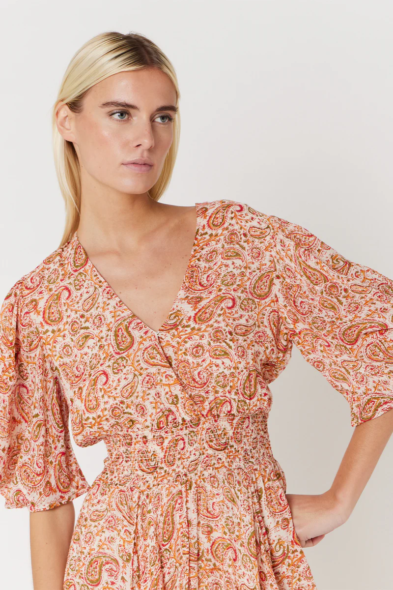 Robe Longue - Orange - Image 4