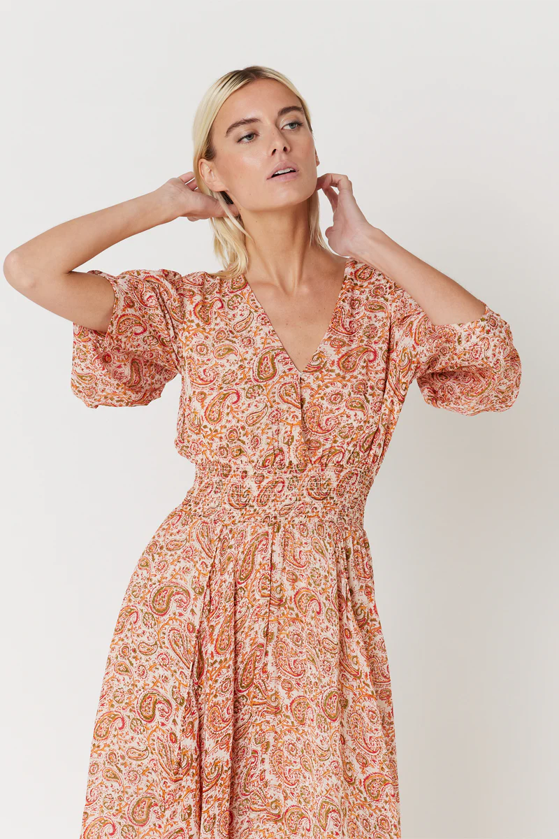 Robe Longue - Orange - Image 5