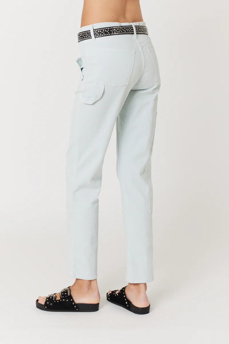 Jean Straight Charpentier - Babyblue - Image 5