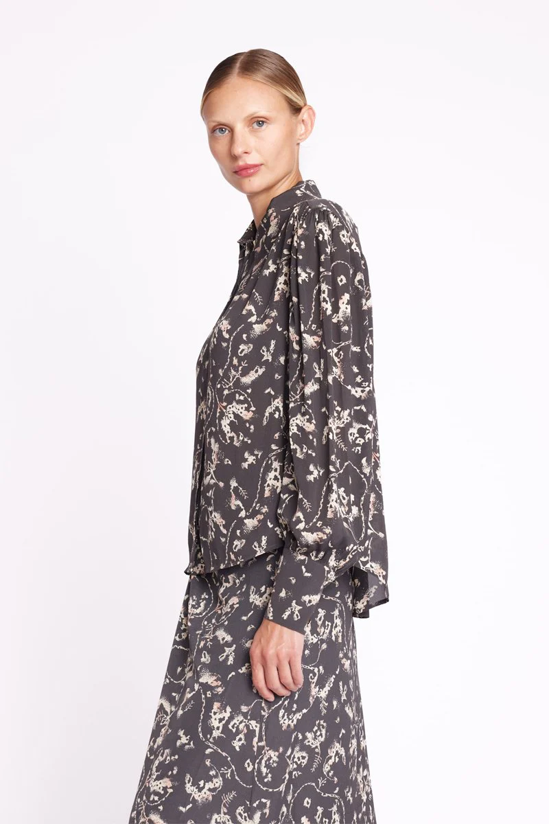 Chemise Large Col Imprimé - Valerianne Print - Image 2