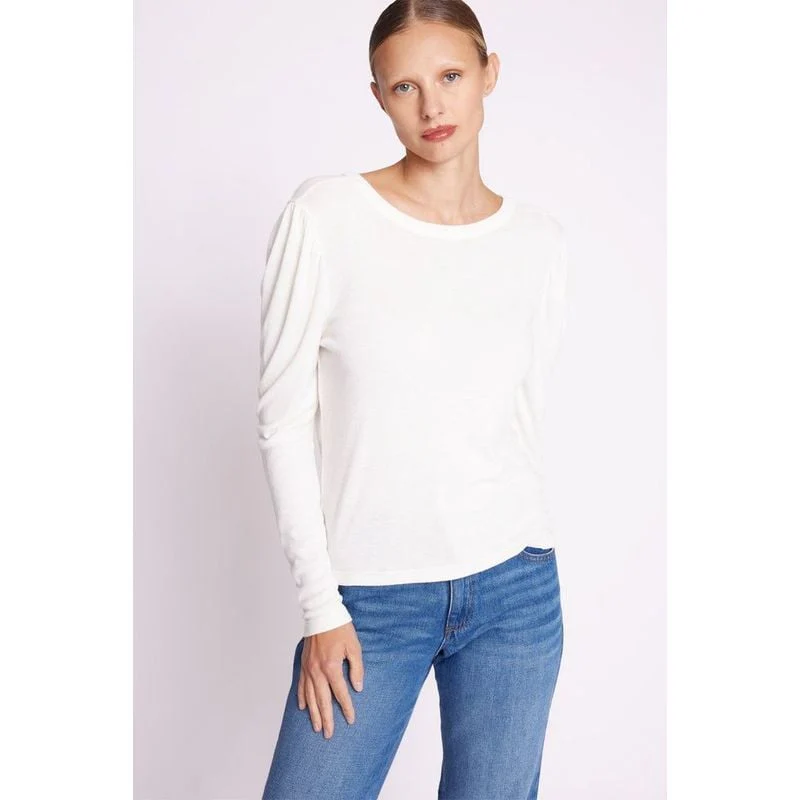 Tee Shirt Col Rond Dos Nu - Navy - Image 3