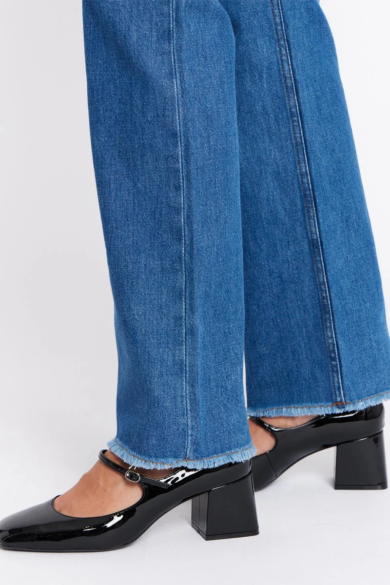 Jean Droit Denim - Blue Denim - Image 4