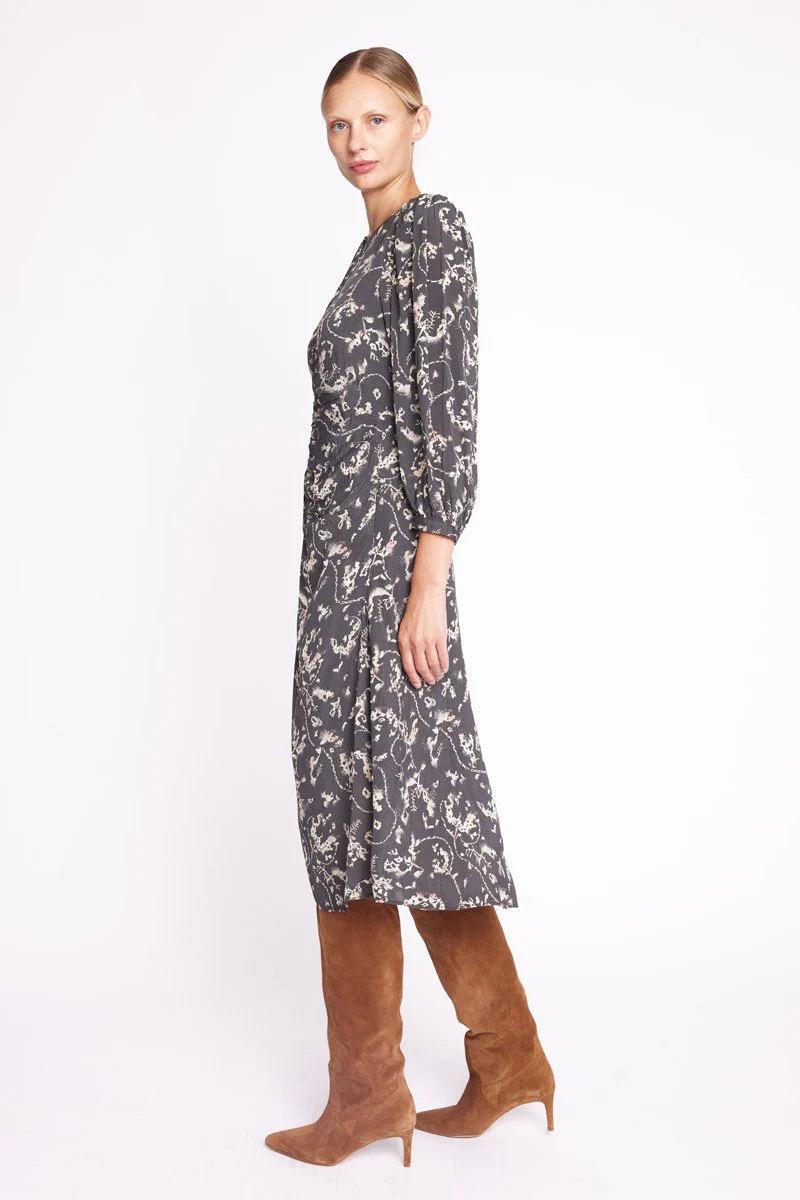 Robe Longue Imprimé - Valerianne Print - Image 3