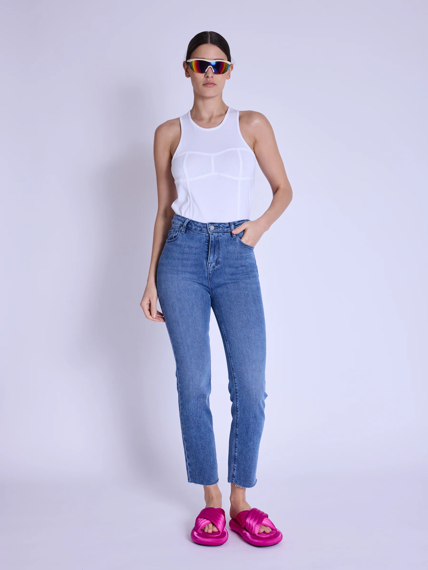 Jean Slim - Medium-Blue-Denim - Image 9