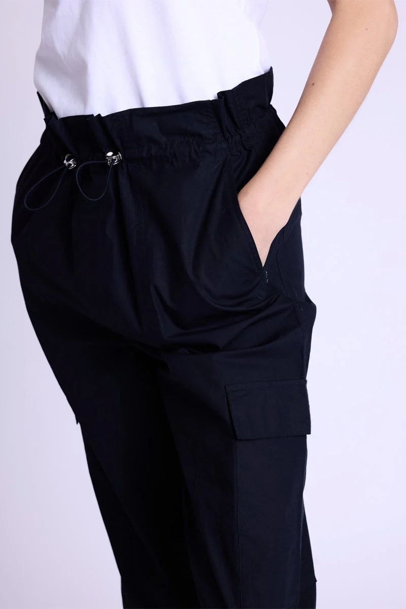 Pantalon Cargo - Black - Image 4