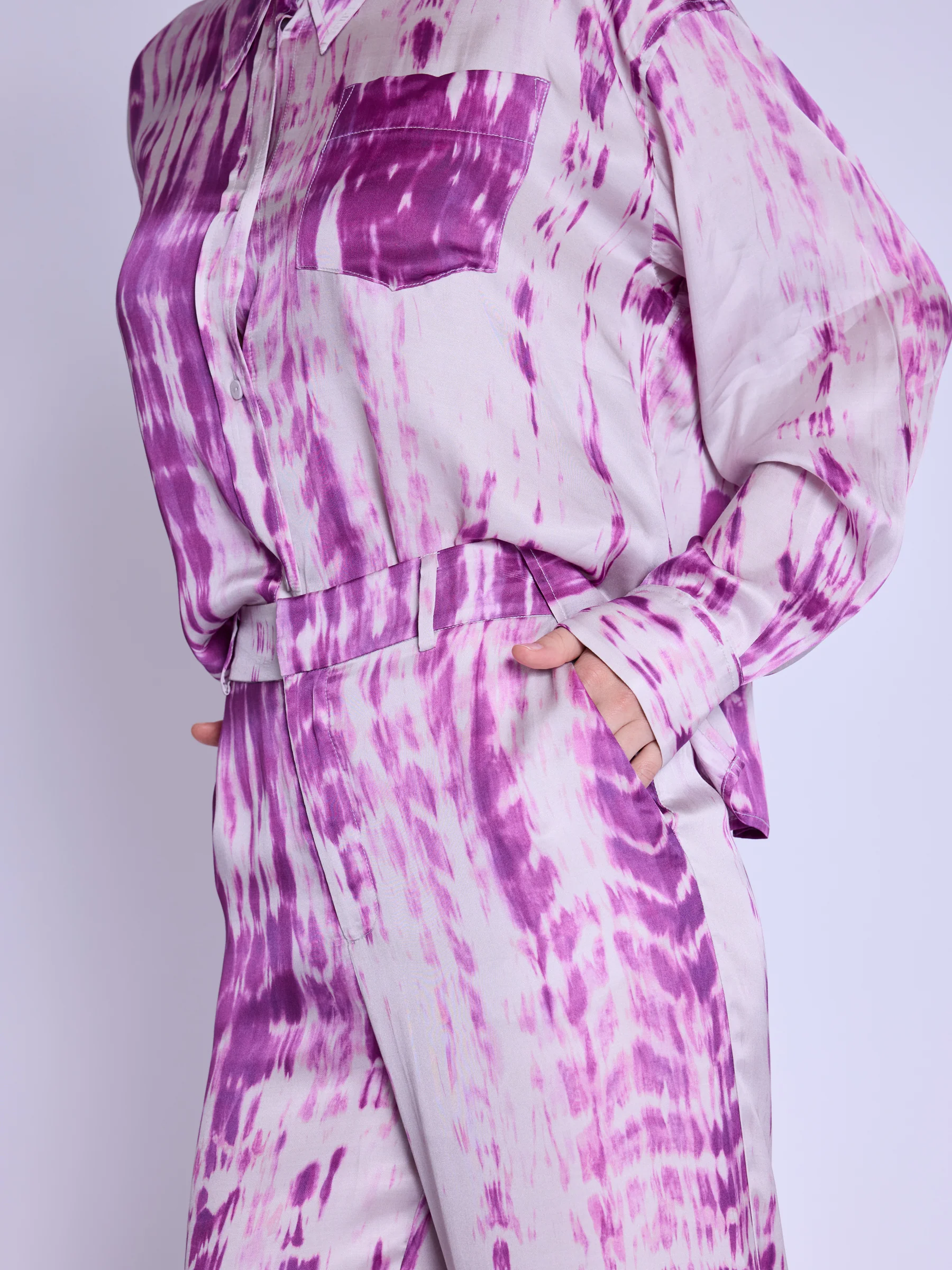 Pantalon Ville Imp - Mosaic-Purple - Image 3