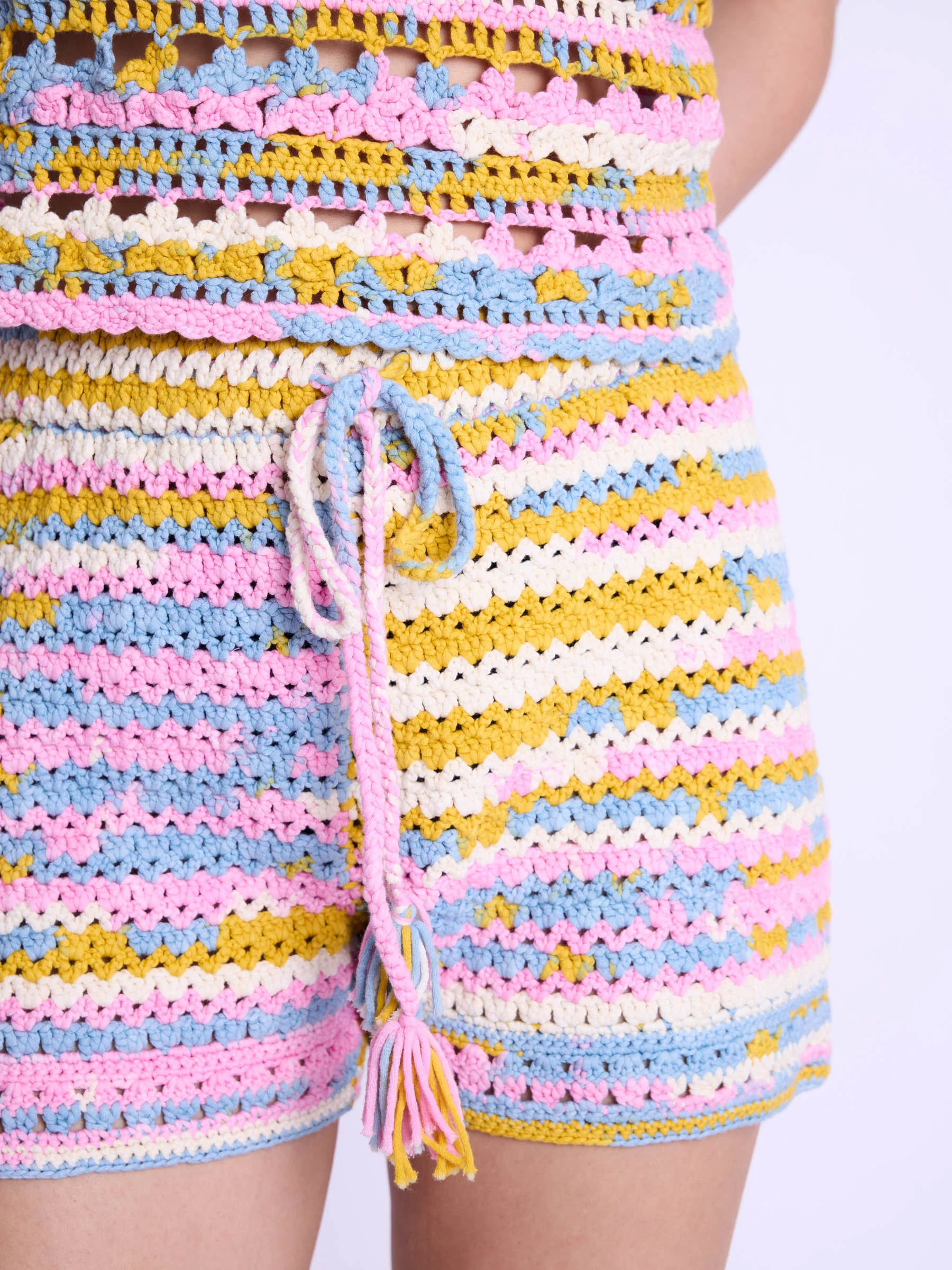 Short Crochet - Blue-Indigo - Image 3