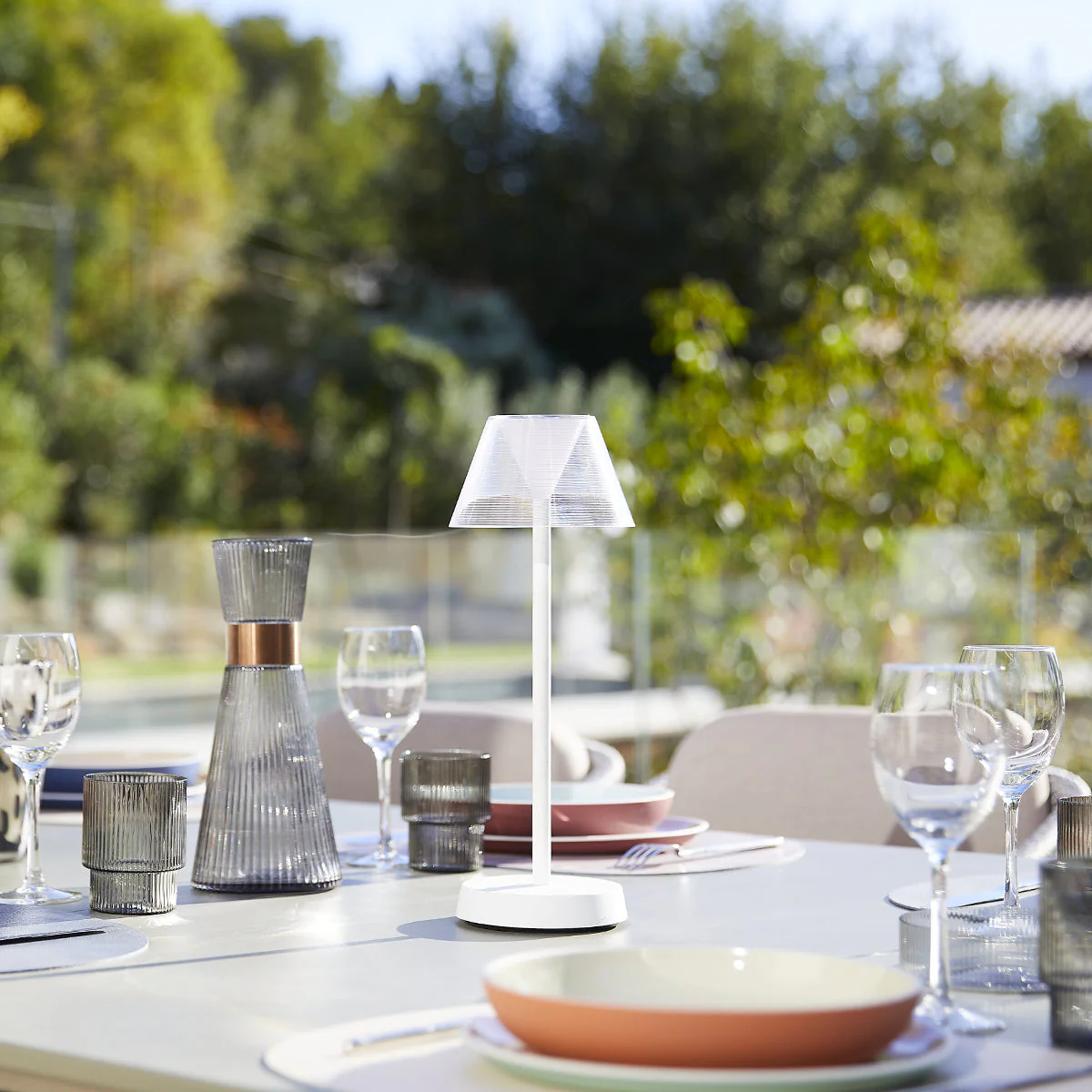 Lampe De Table Sans Fil - Beverly White - Image 3