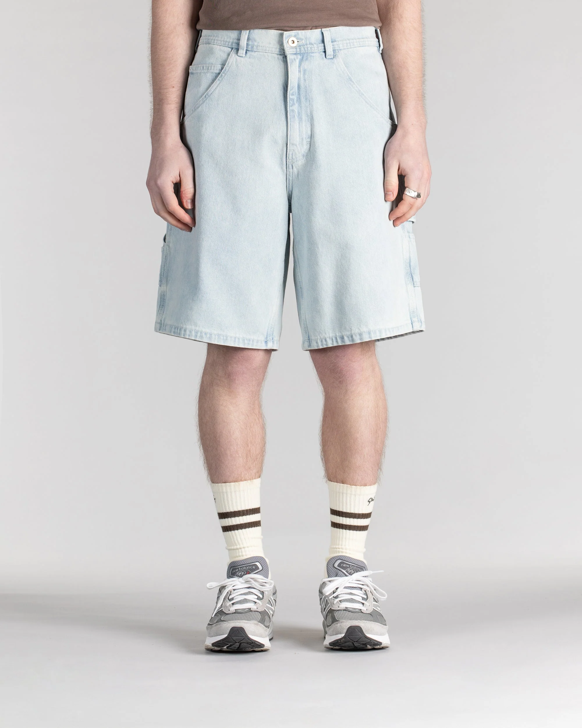 Big Job Short - Lite Blue Denim - Image 2