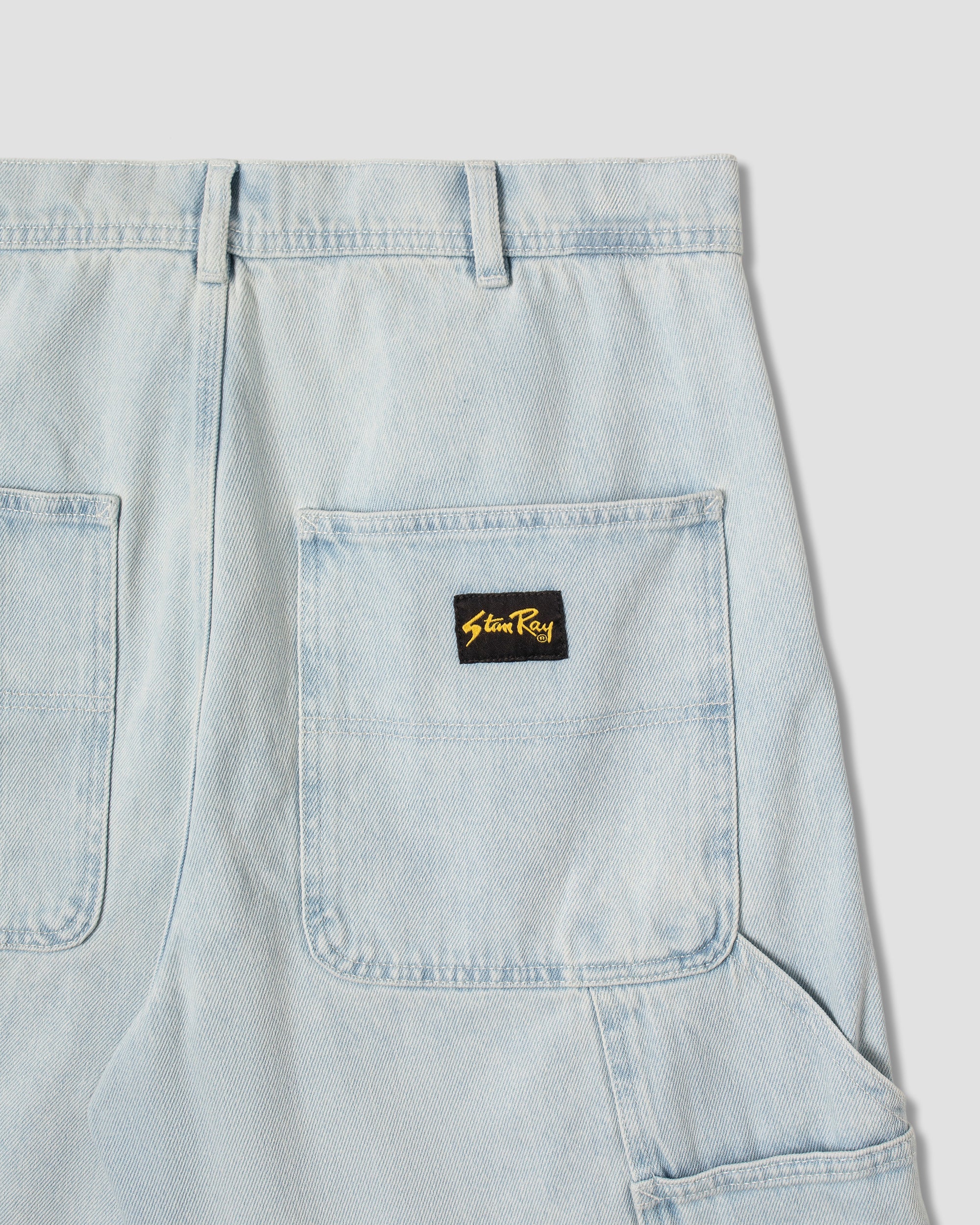 Big Job Short - Lite Blue Denim - Image 4