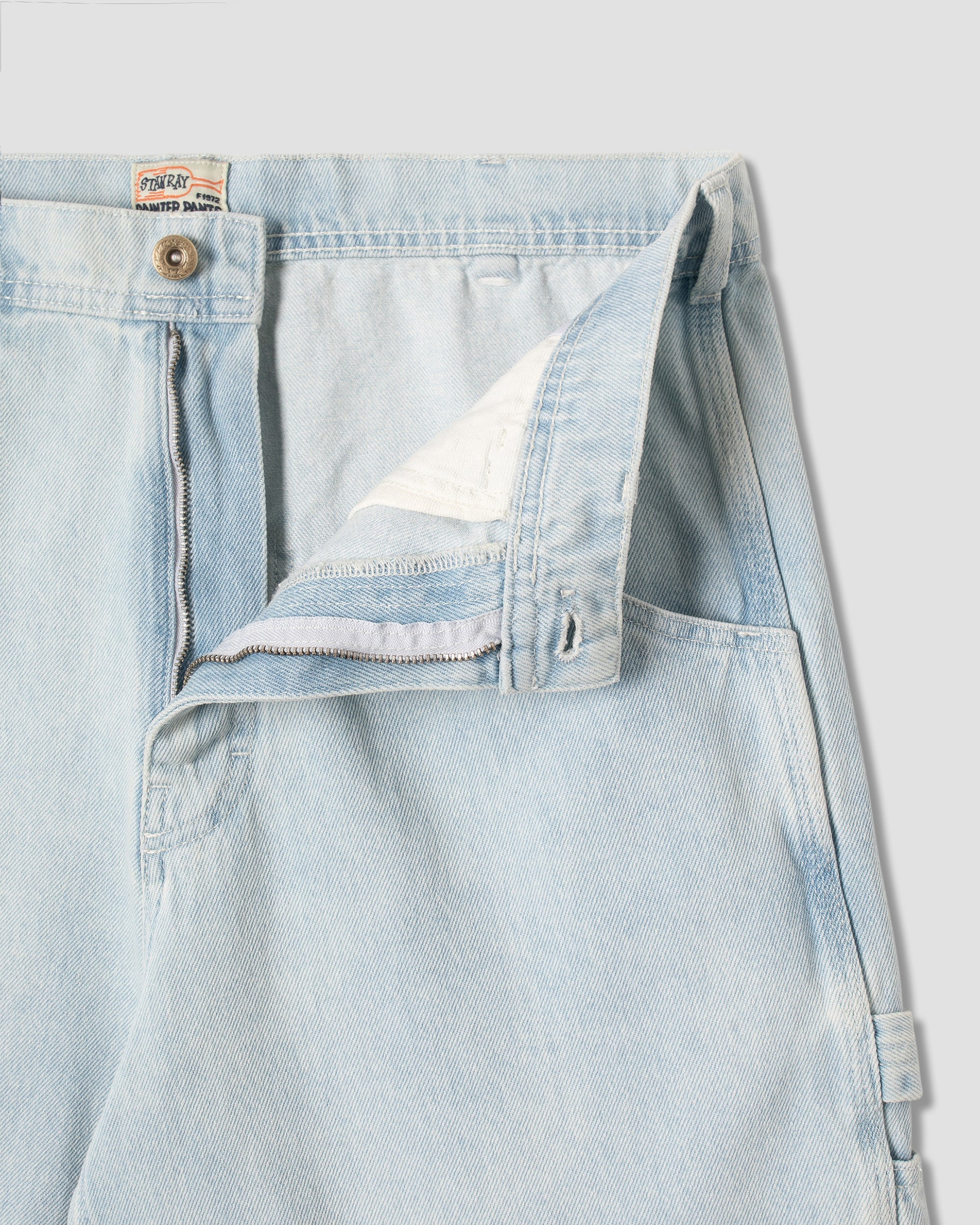 Big Job Short - Lite Blue Denim - Image 6