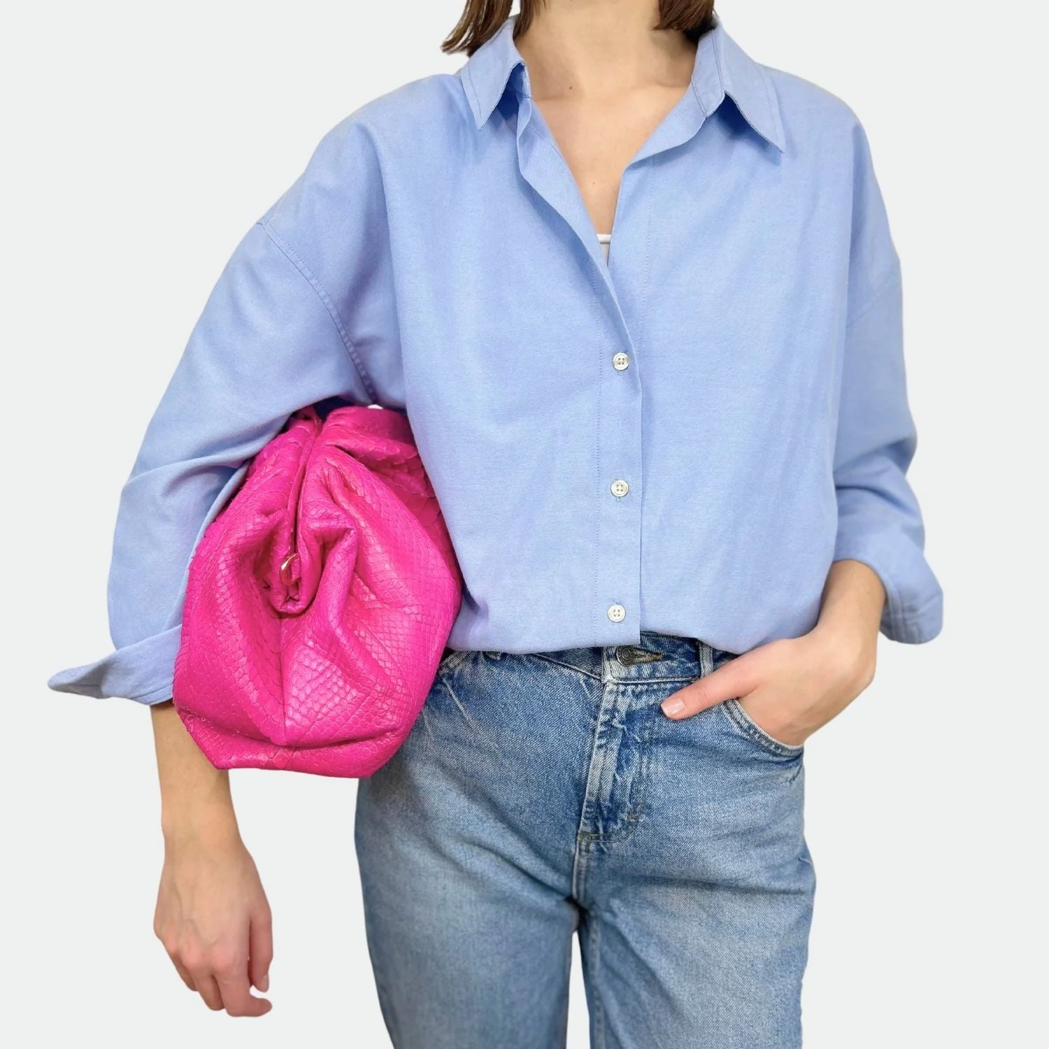 Pochette Python - Big Uniq Electric Pink - Image 5