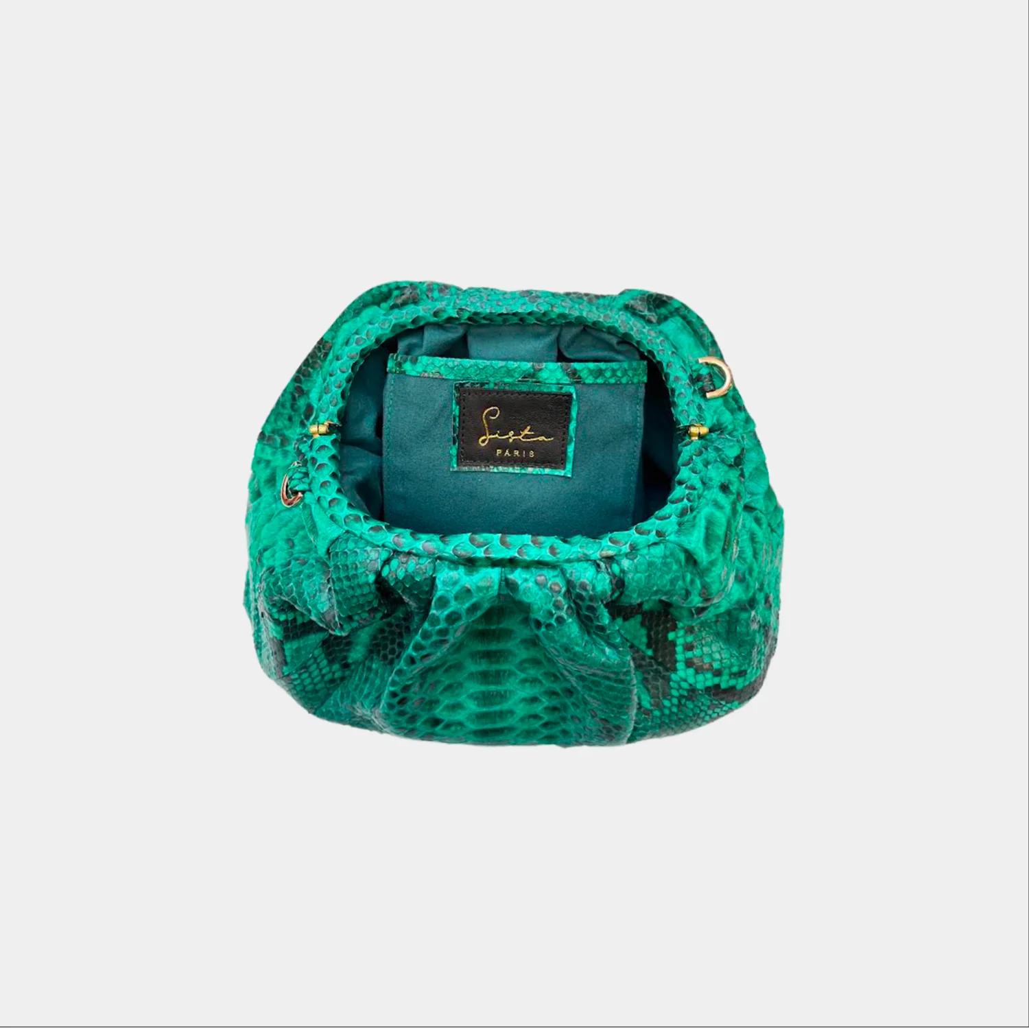Pochette Python - Big Uniq Emeraude - Image 3
